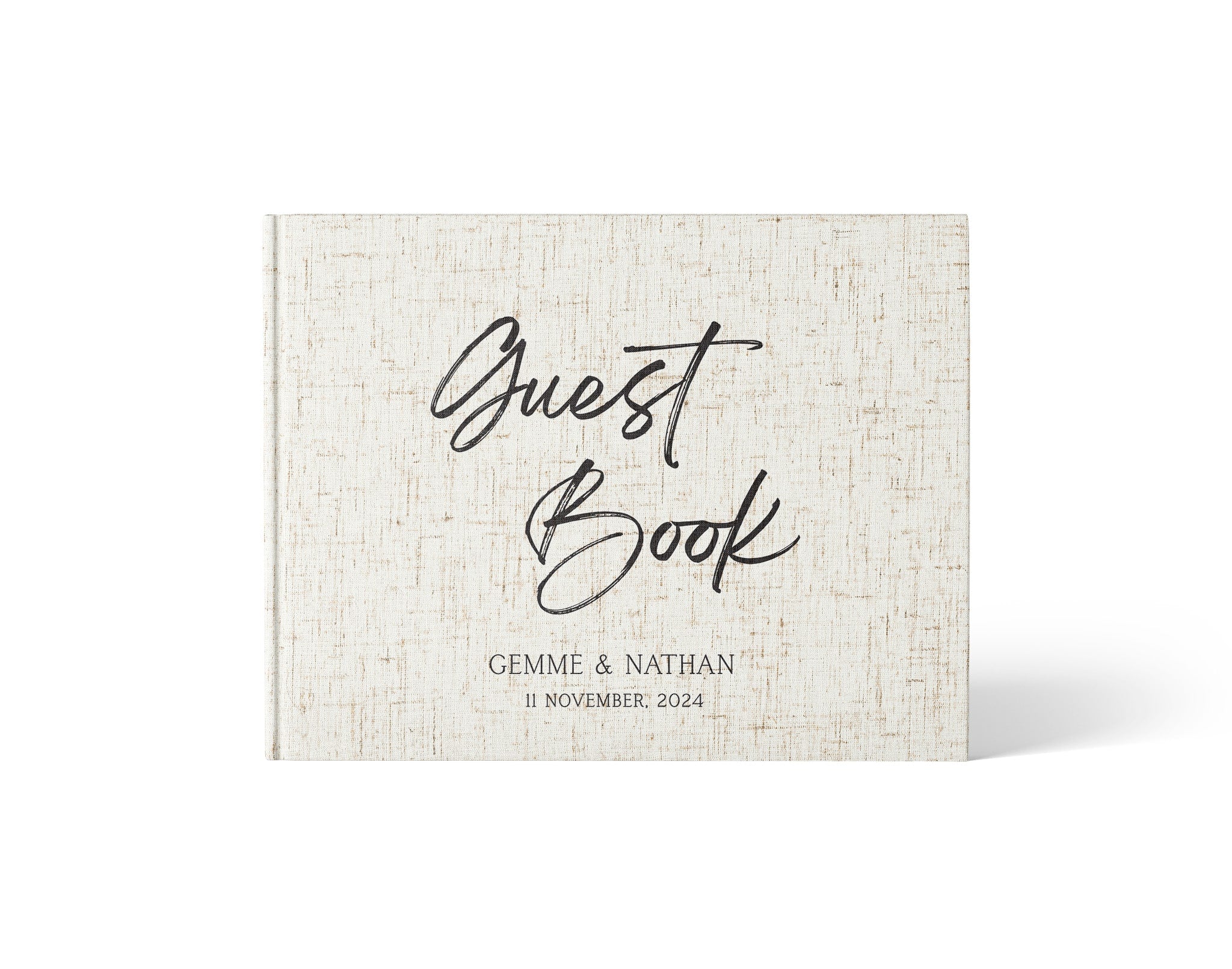 Personalised Wedding Guest Book Australia Evergreen Three Evergreen