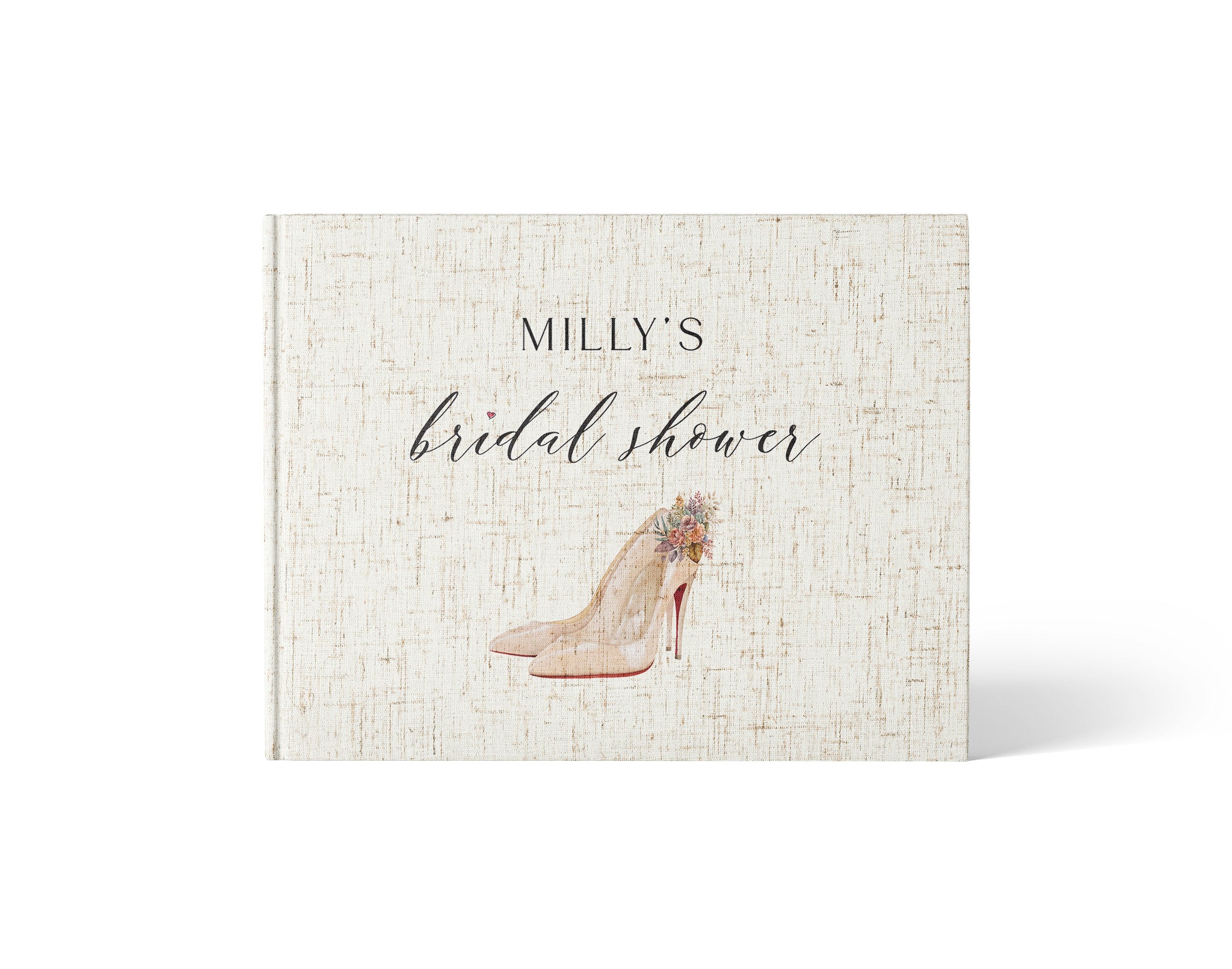 Wedding Heels | Bridal Shower Guest Book
