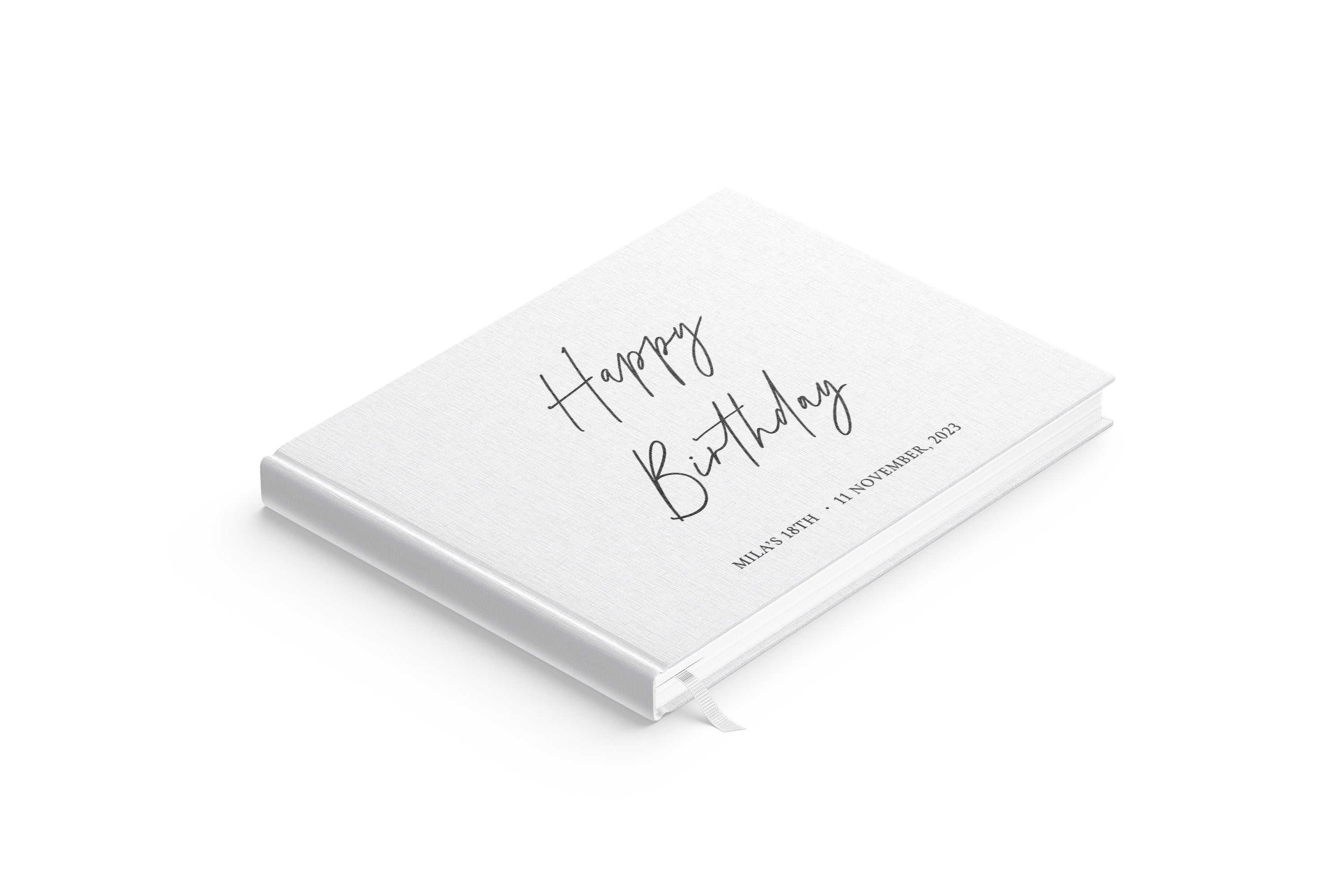 Birthday Script | Birthday Guest Book