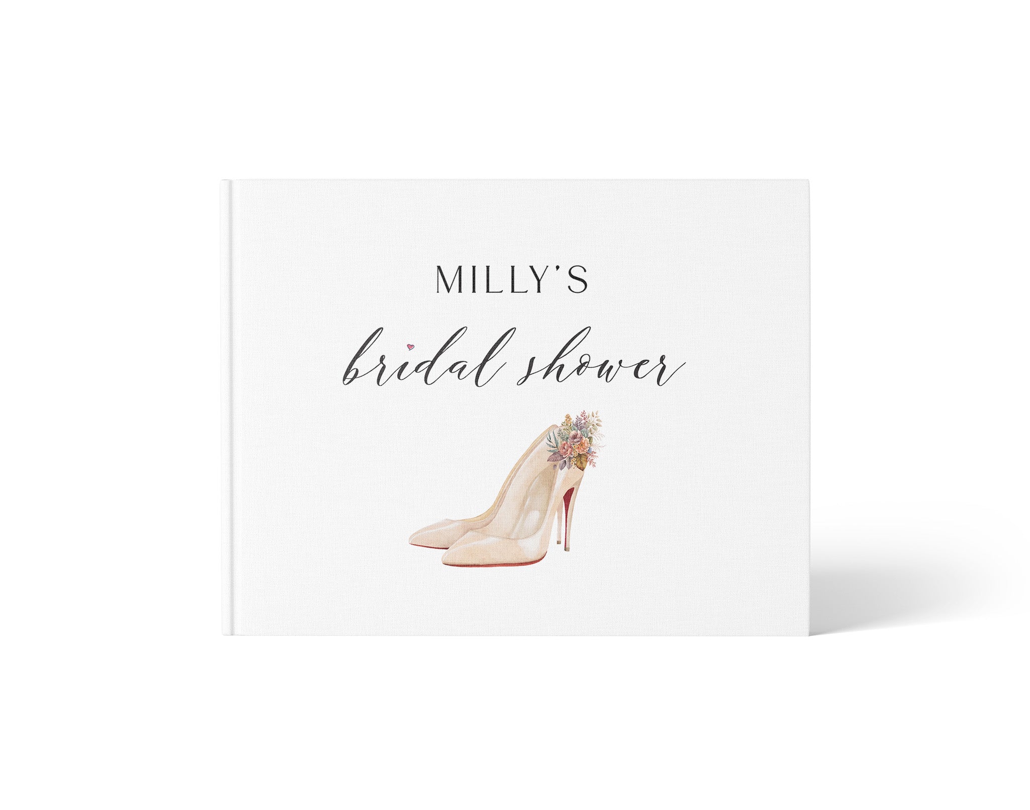 Wedding Heels | Bridal Shower Guest Book