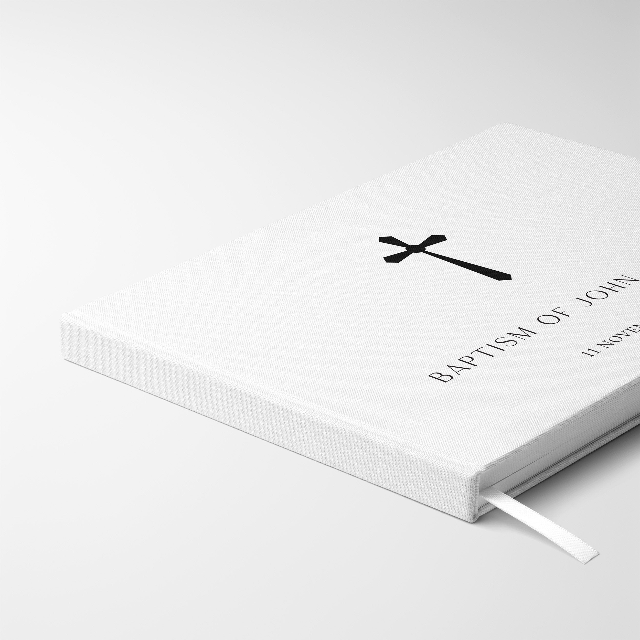 Sacred Elegance | Christening Guest Book