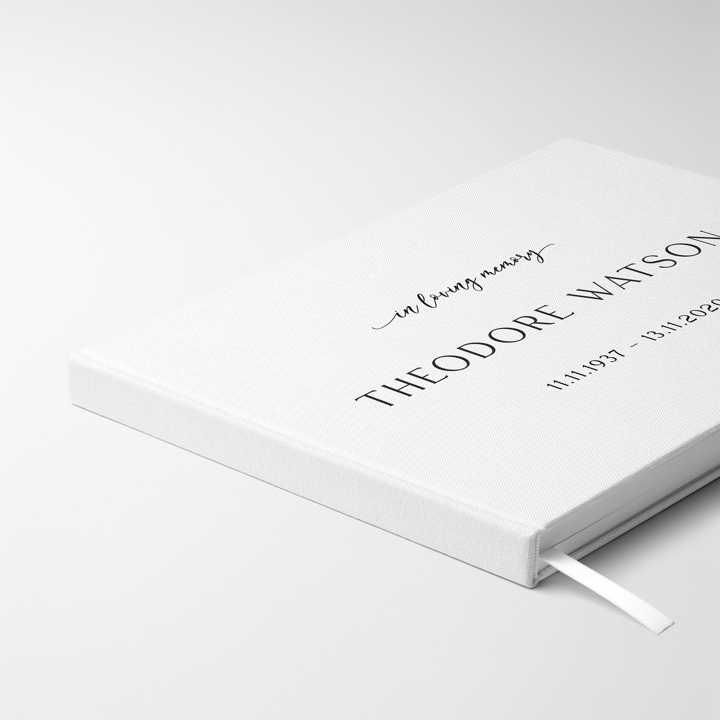 In Loving Memory | Funeral Guest Book