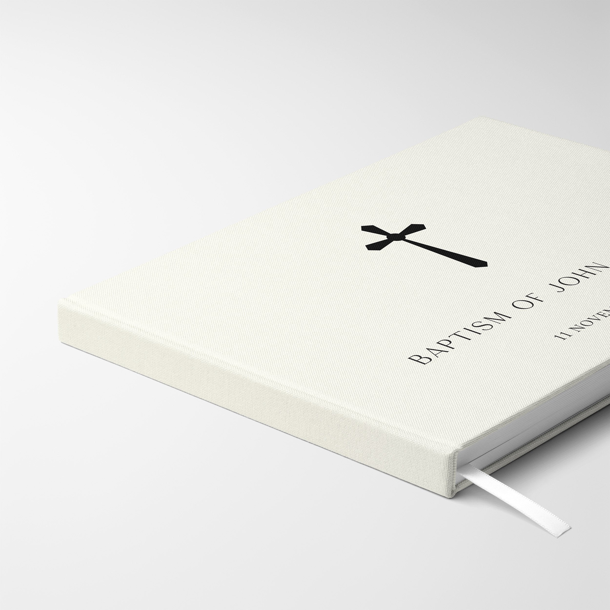 Sacred Elegance | Christening Guest Book