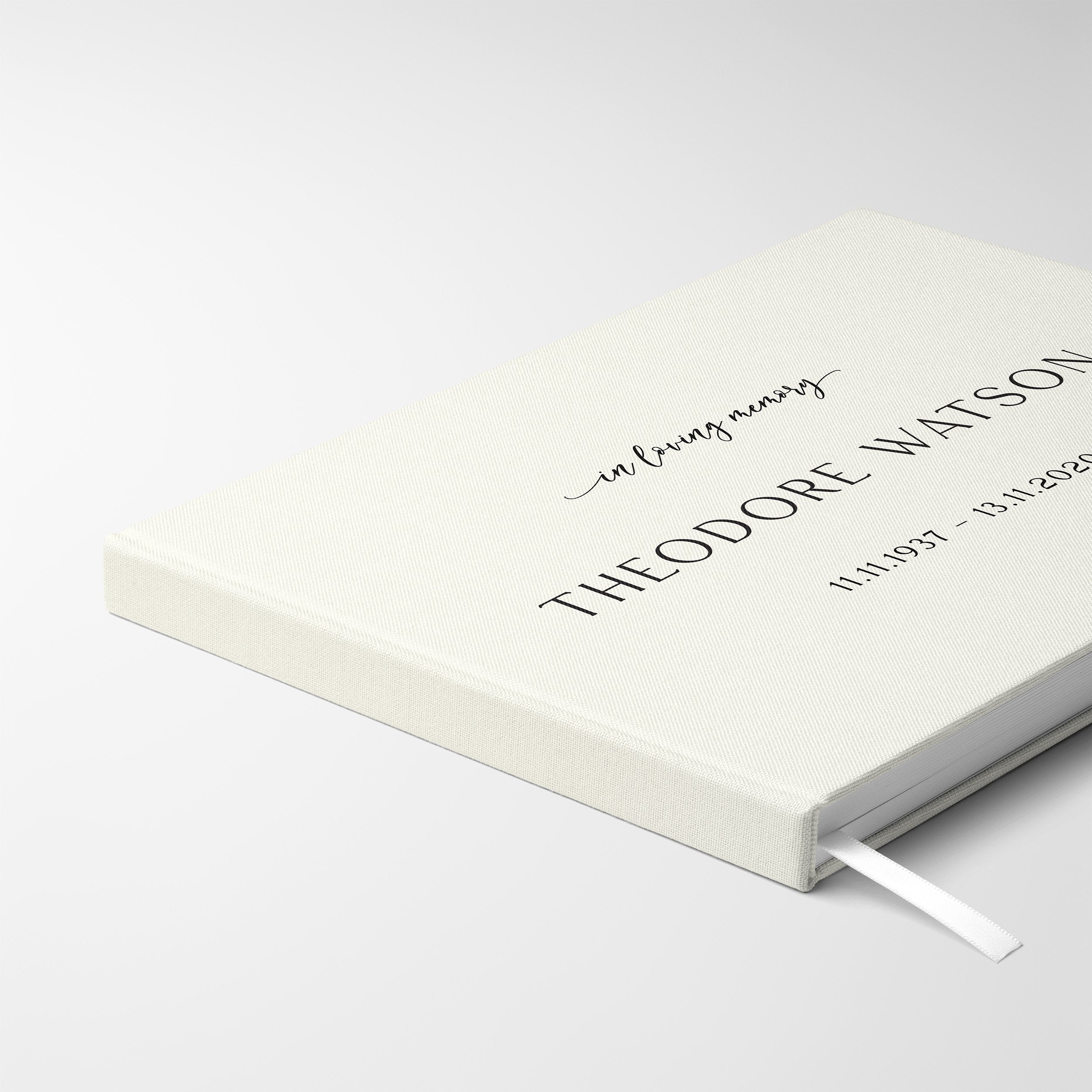 In Loving Memory | Funeral Guest Book