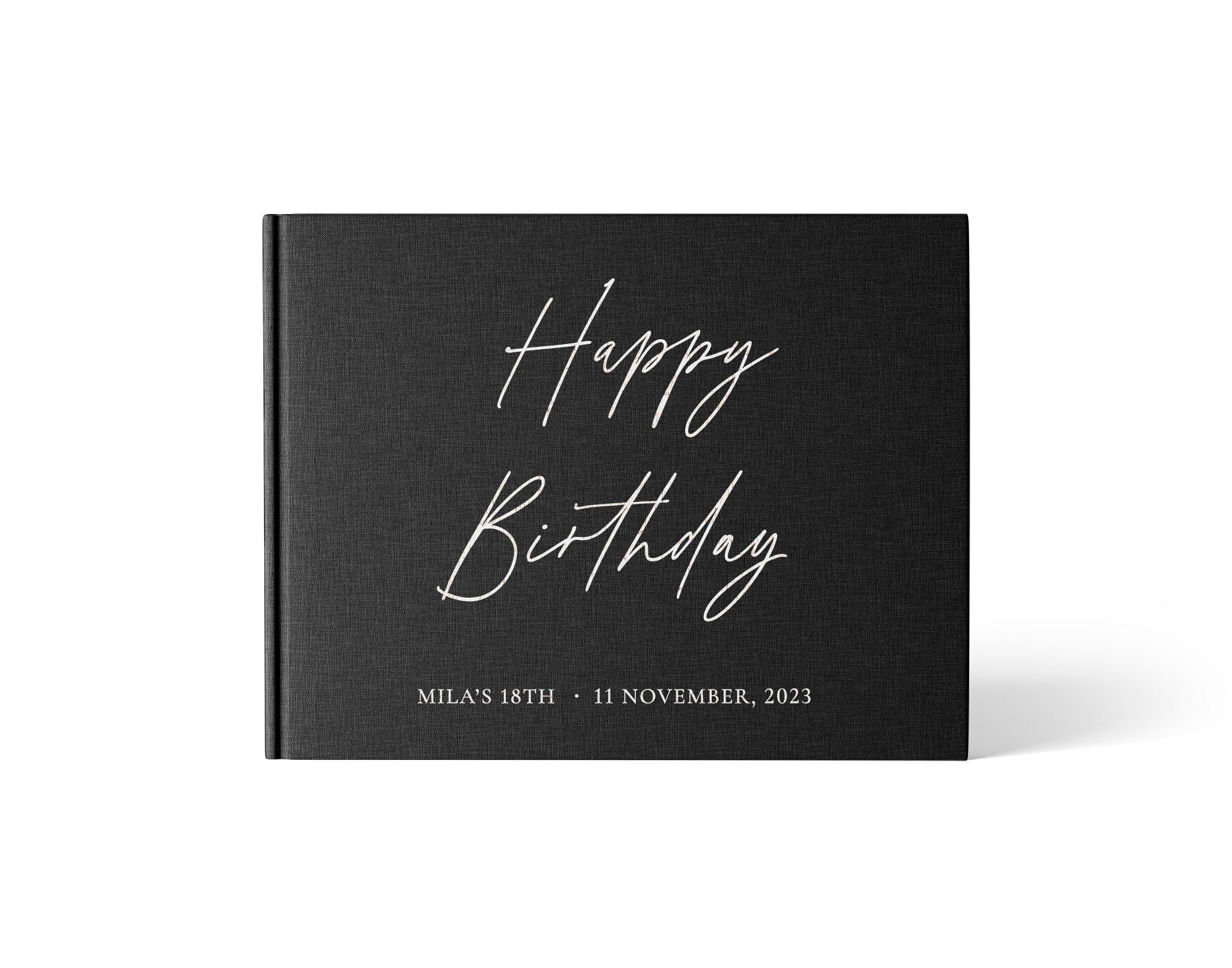 Birthday Script | Birthday Guest Book