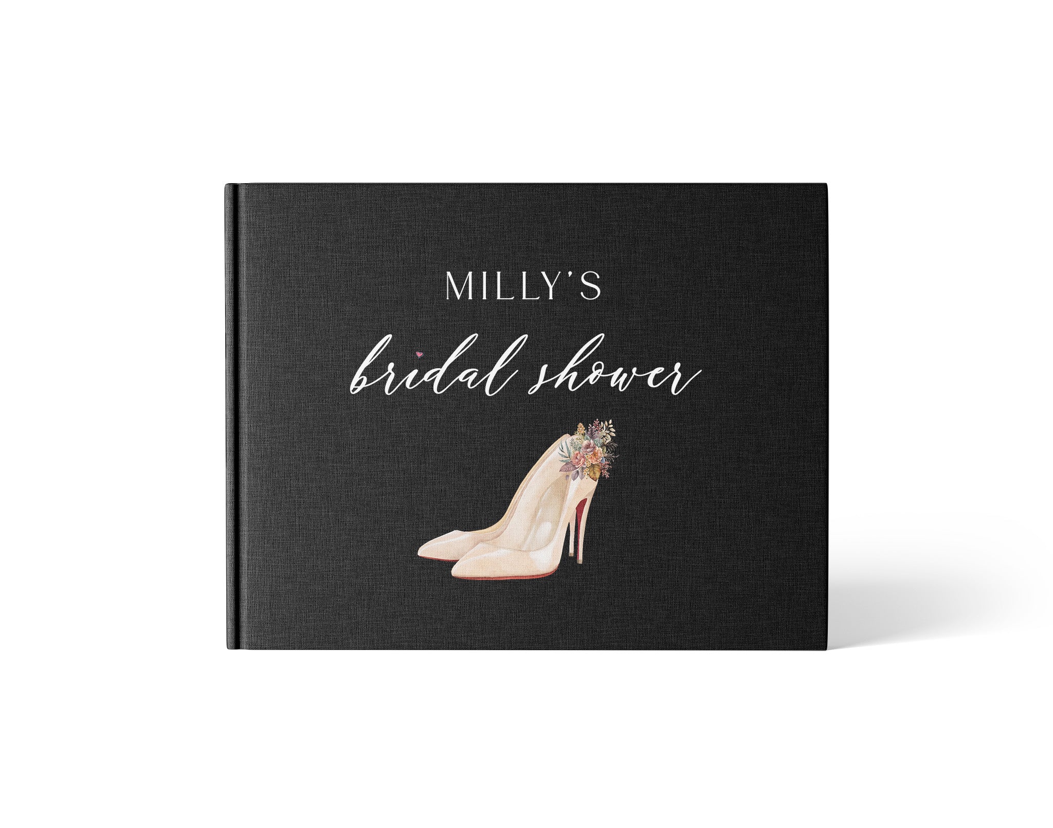 Wedding Heels | Bridal Shower Guest Book