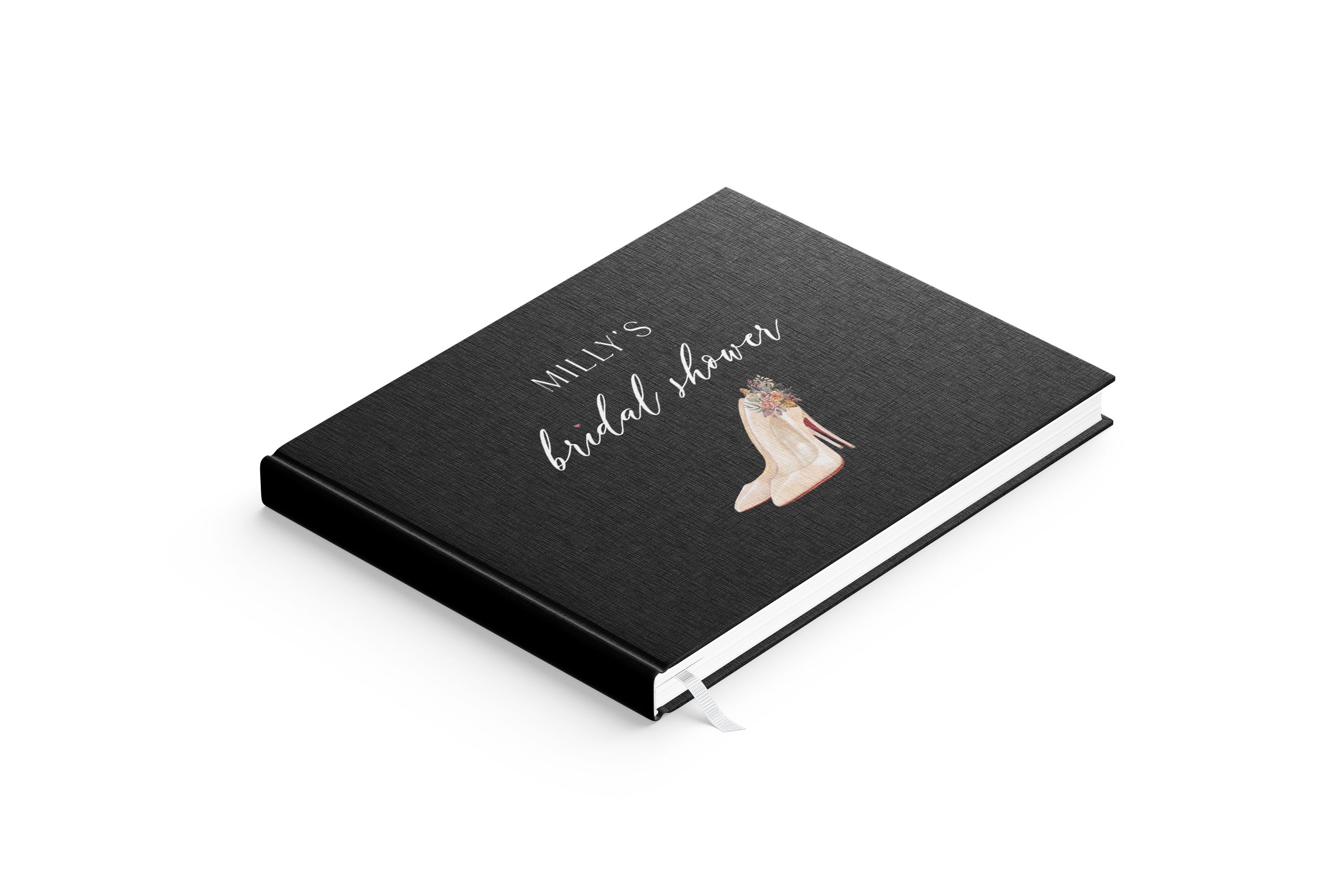 Wedding Heels | Bridal Shower Guest Book