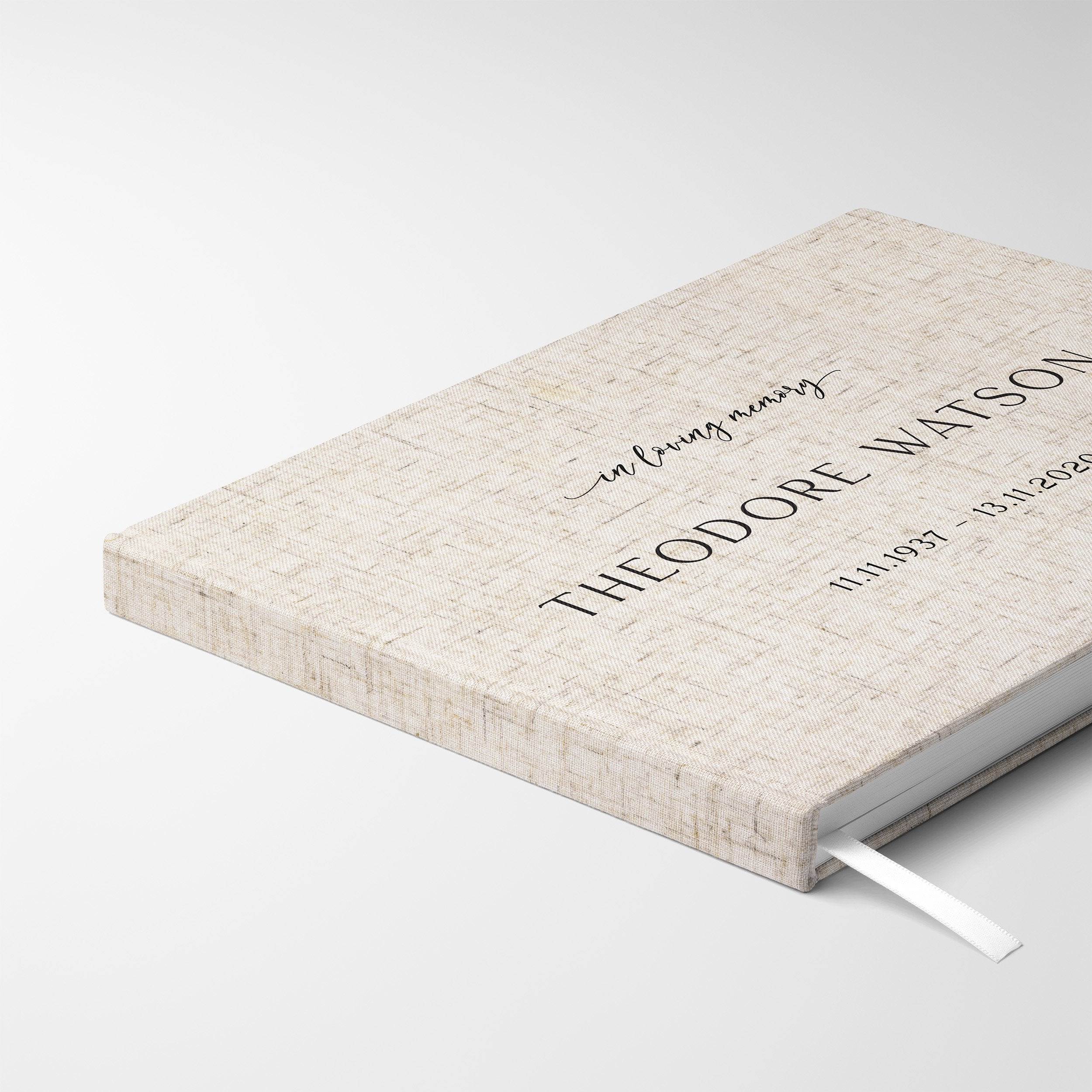 In Loving Memory | Funeral Guest Book