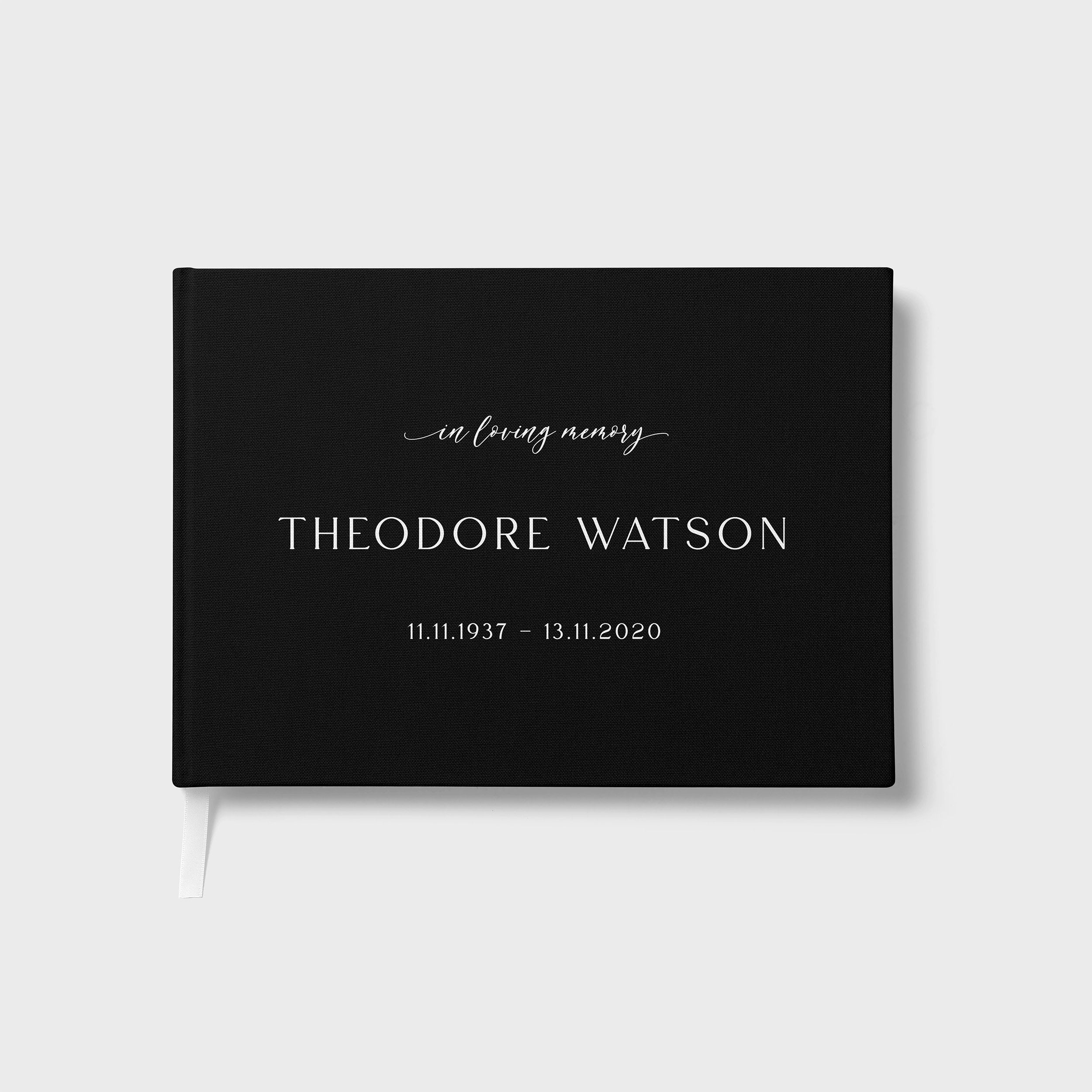 In Loving Memory | Funeral Guest Book