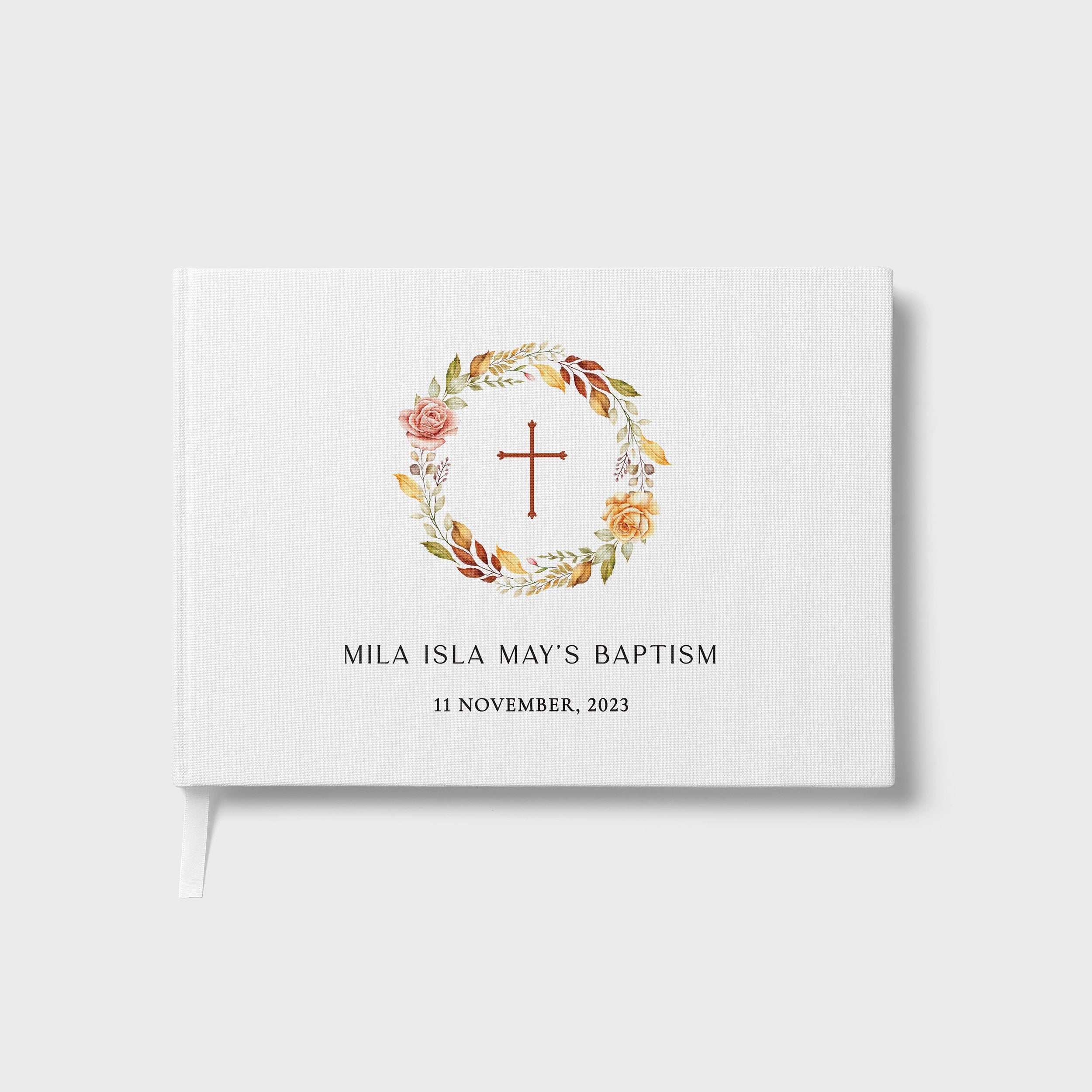 Autumn | Baptism Guest Book