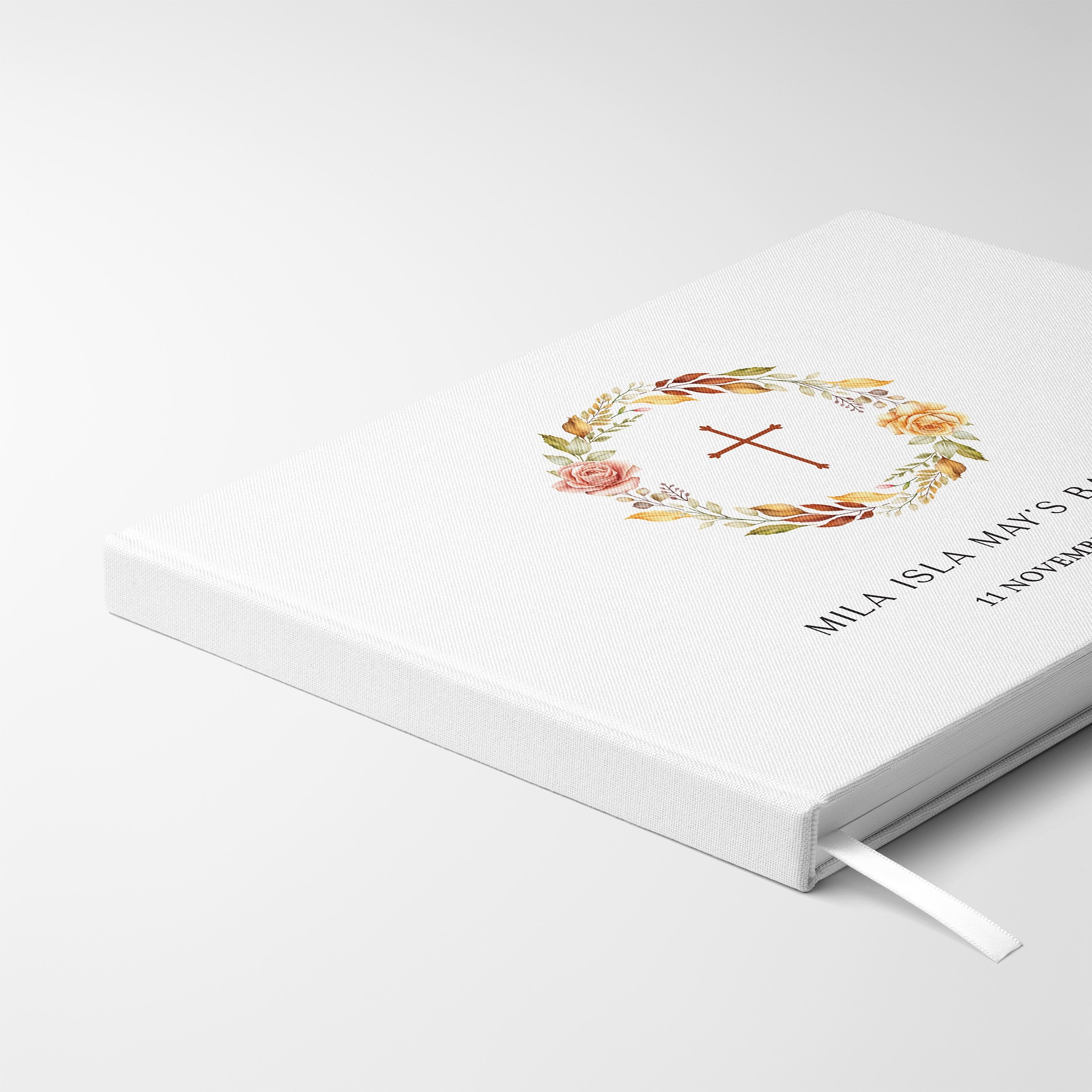 Autumn | Baptism Guest Book