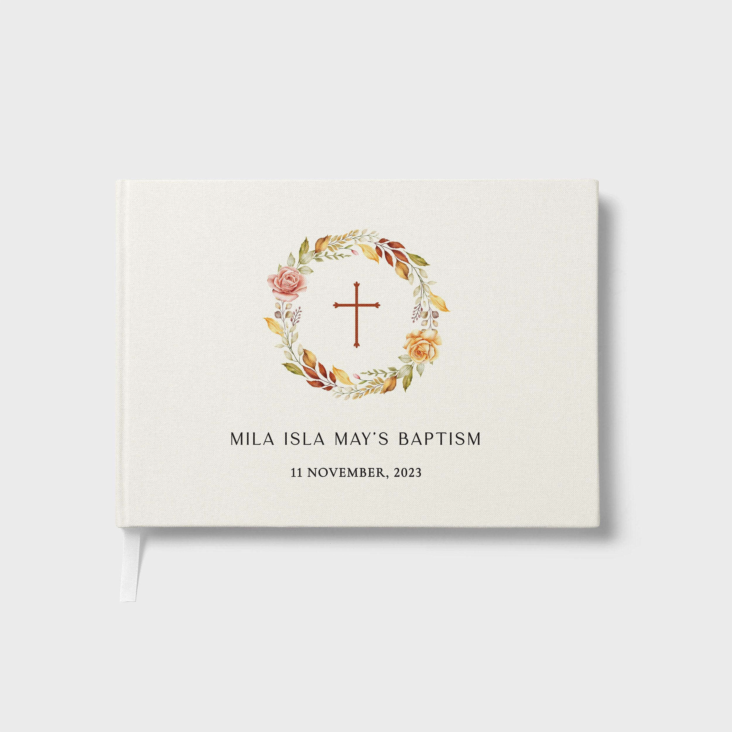 Autumn | Baptism Guest Book