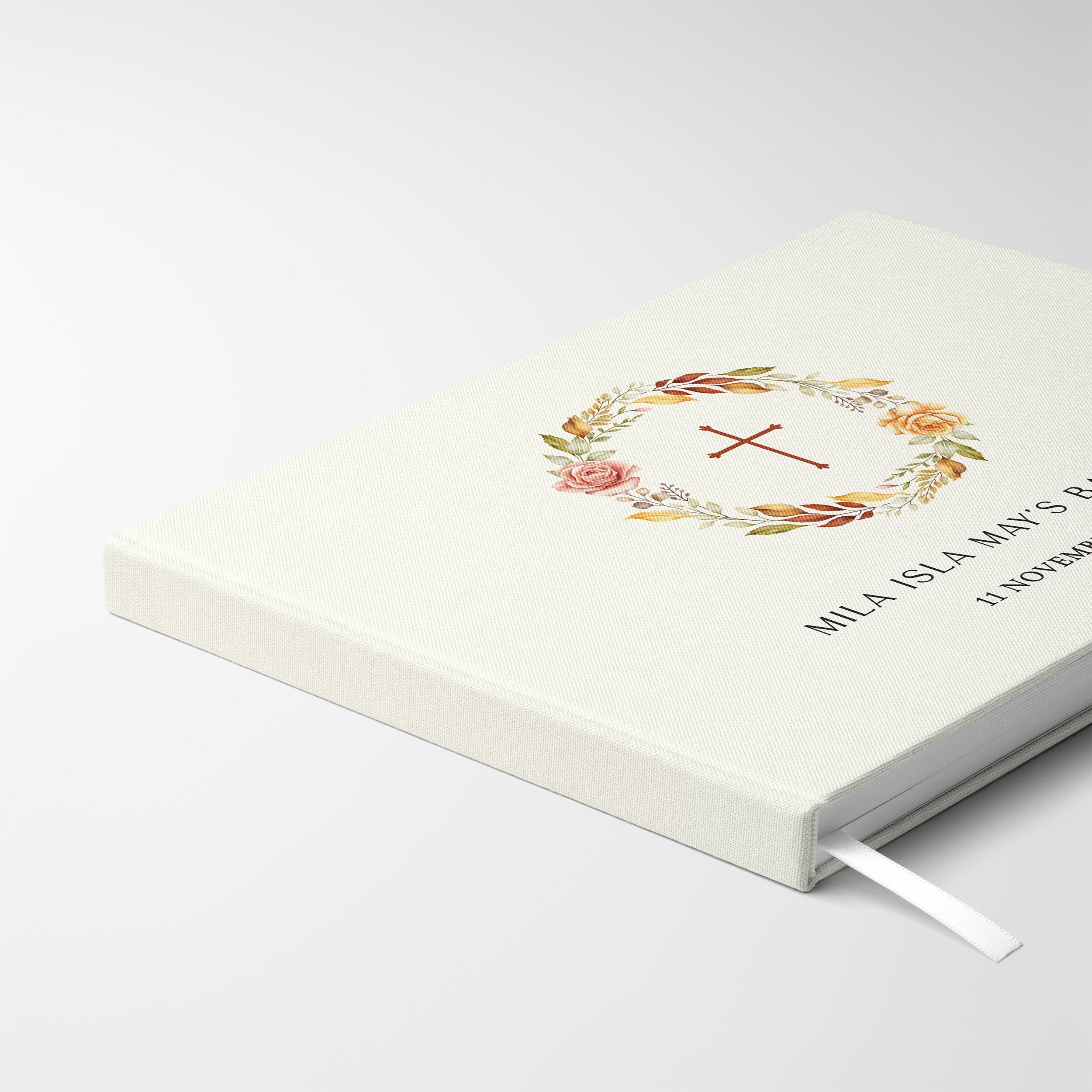 Autumn | Baptism Guest Book