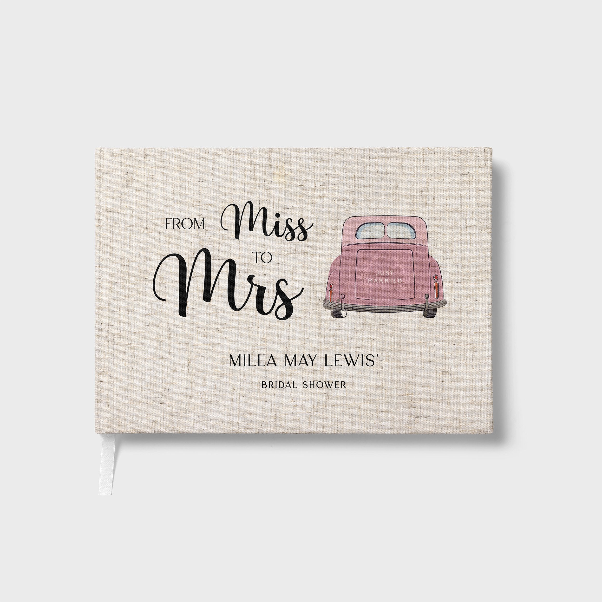 Miss to Mrs | Bridal Shower Guest Book