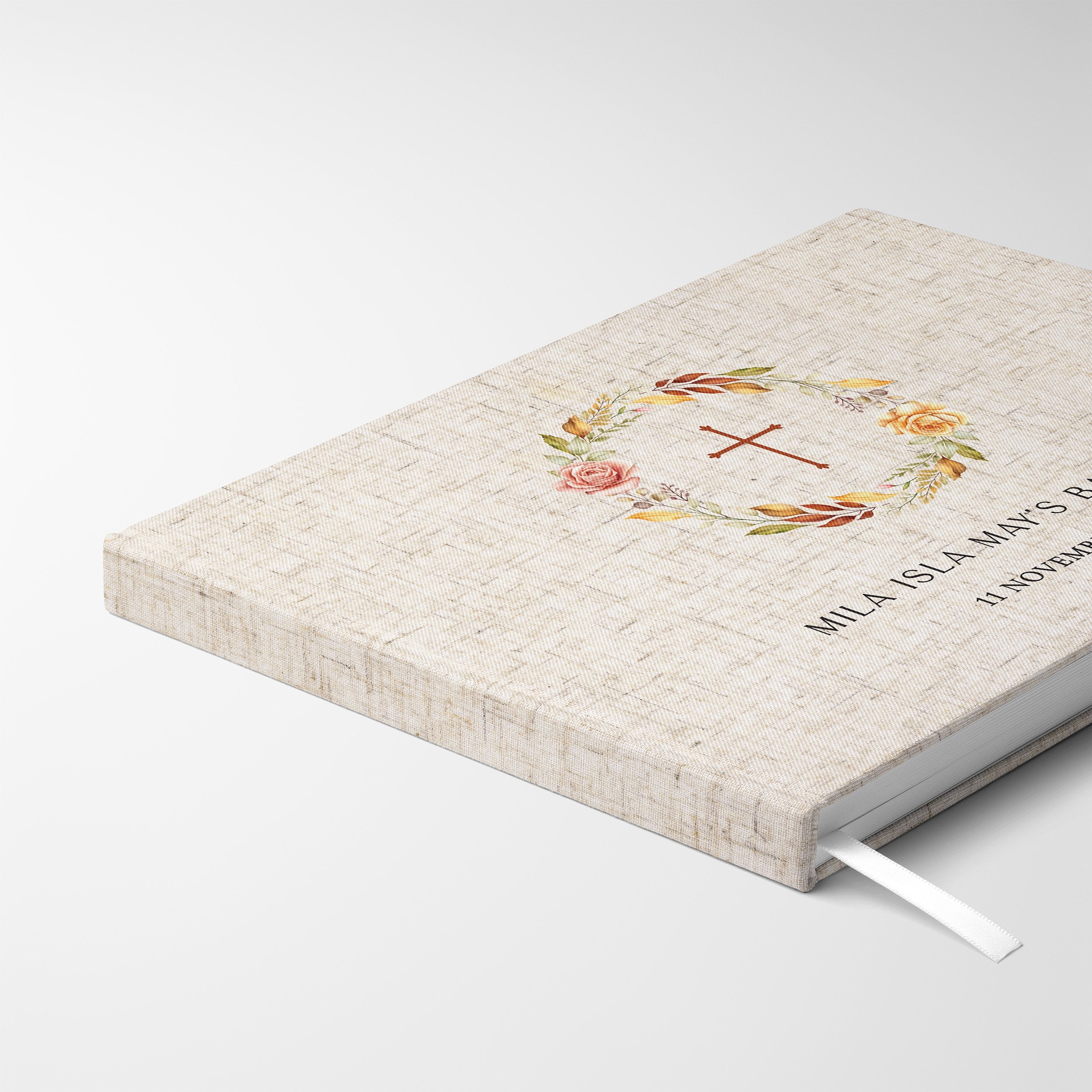 Autumn | Baptism Guest Book