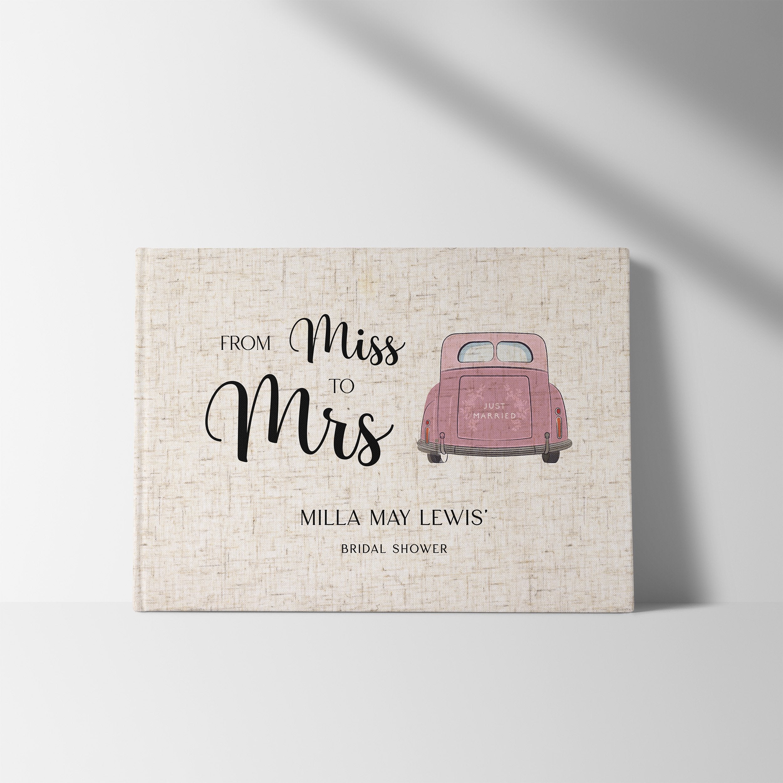 Miss to Mrs | Bridal Shower Guest Book