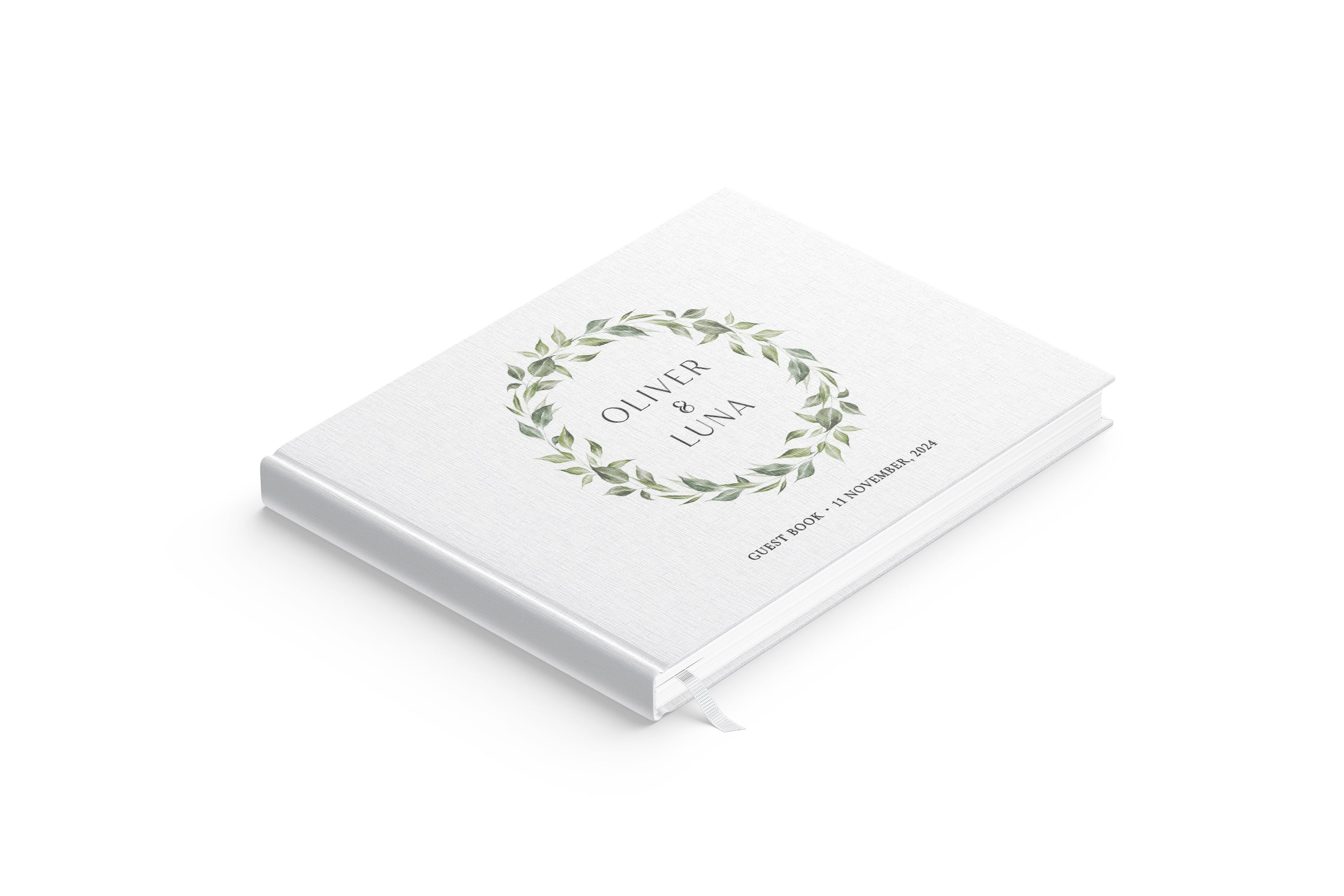 Foliage Border | Wedding Guest Book