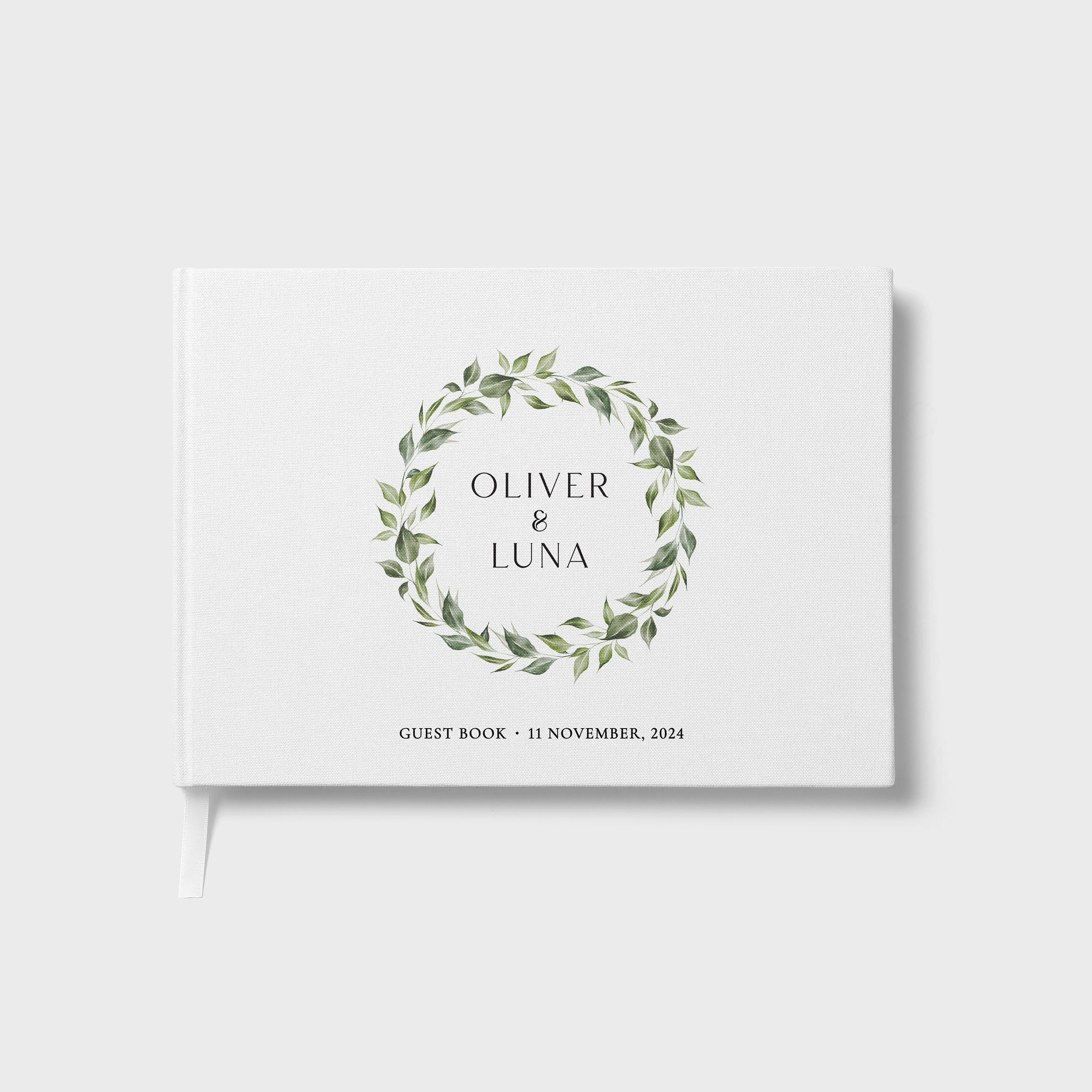 Foliage Border | Wedding Guest Book