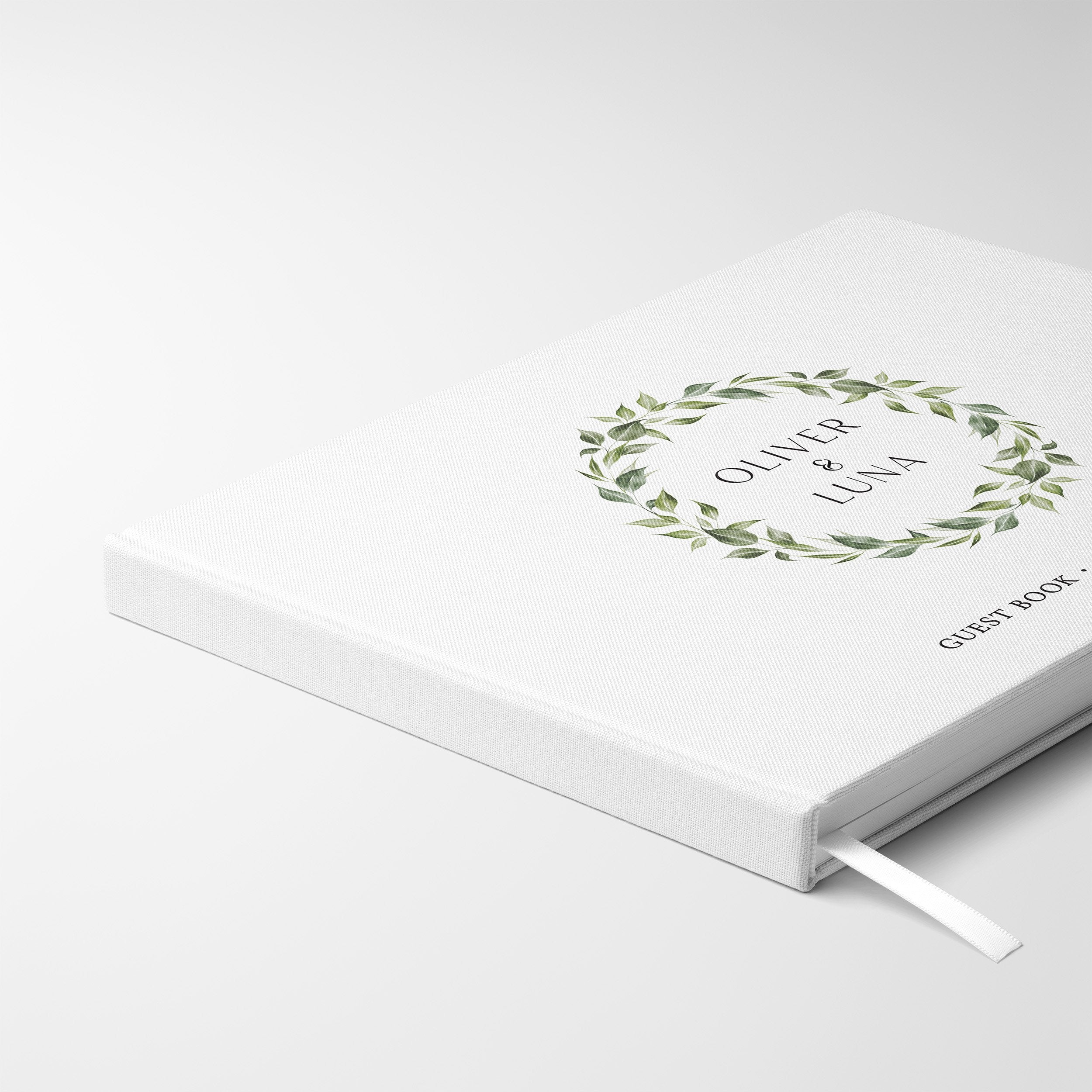 Foliage Border | Wedding Guest Book
