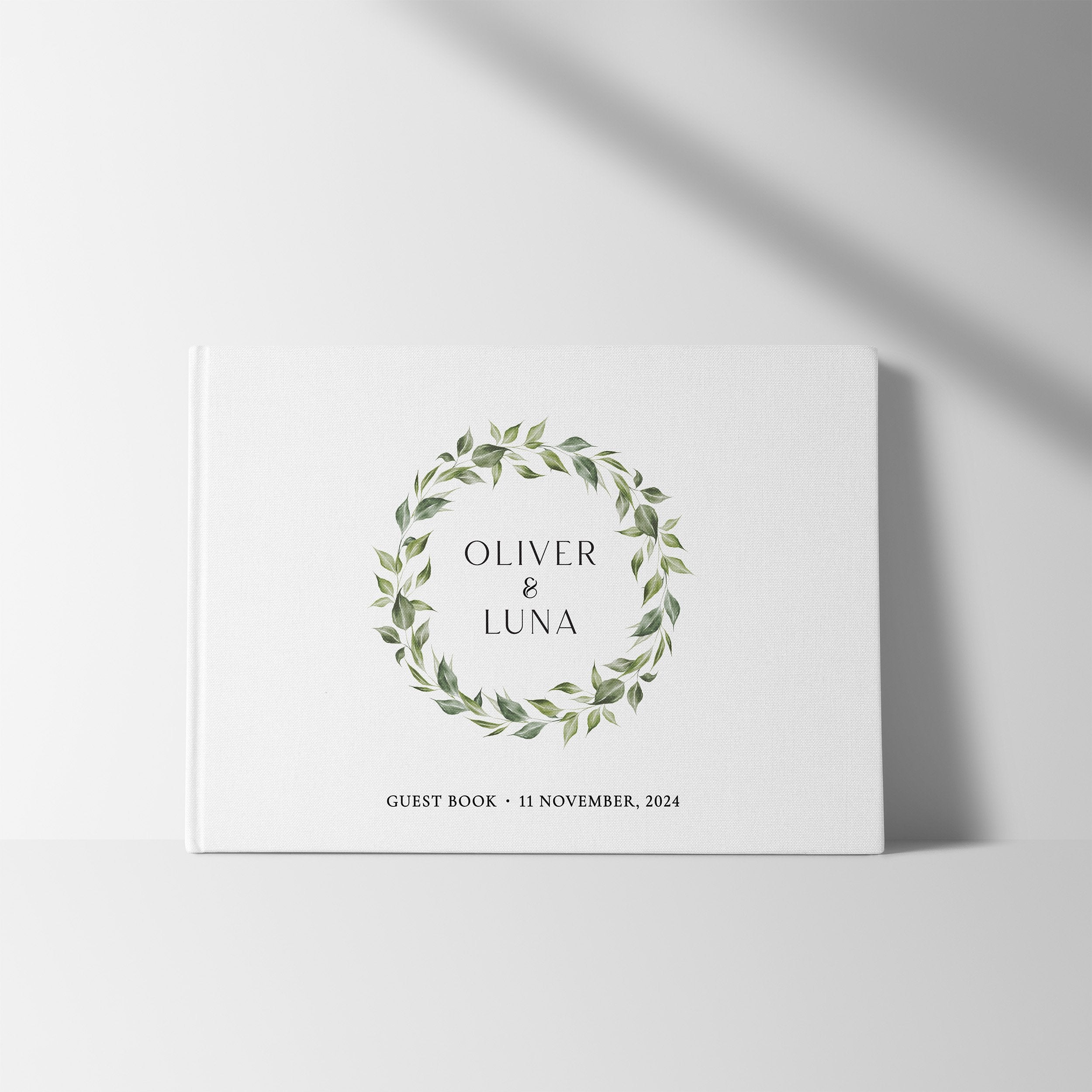 Foliage Border | Wedding Guest Book