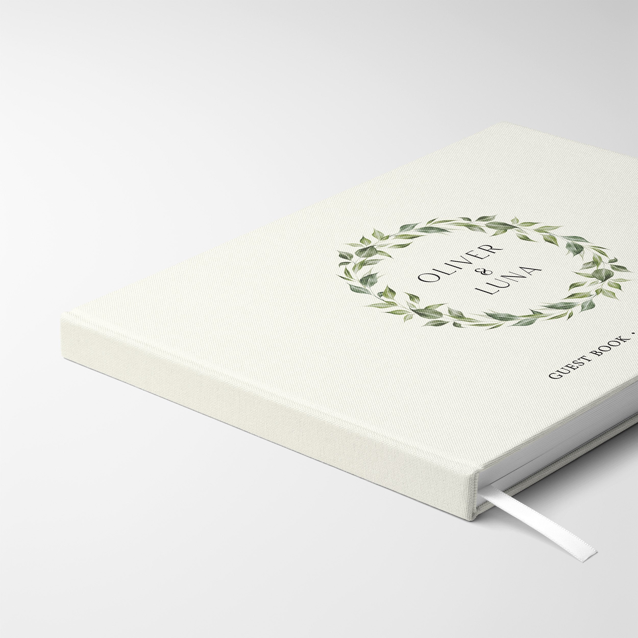 Foliage Border | Wedding Guest Book