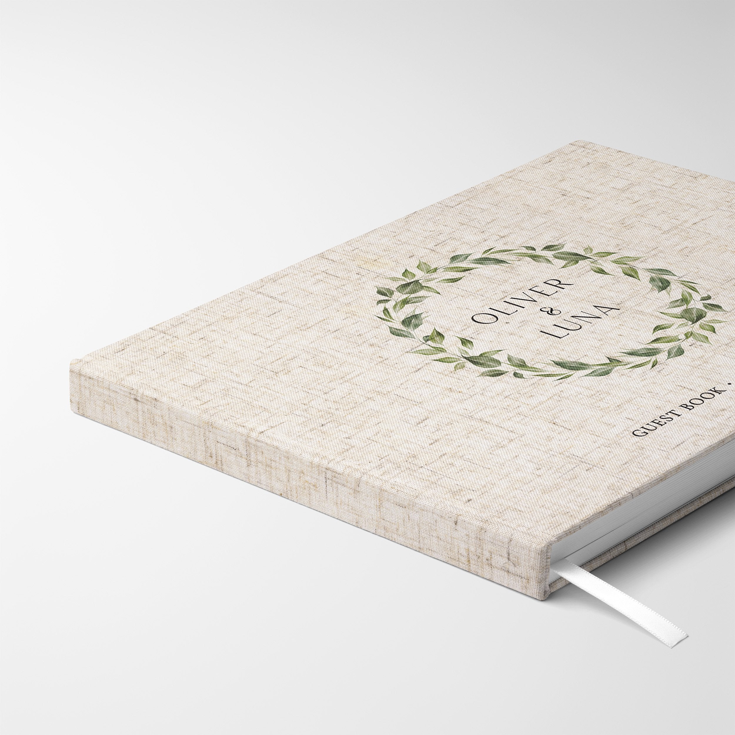 Foliage Border | Wedding Guest Book