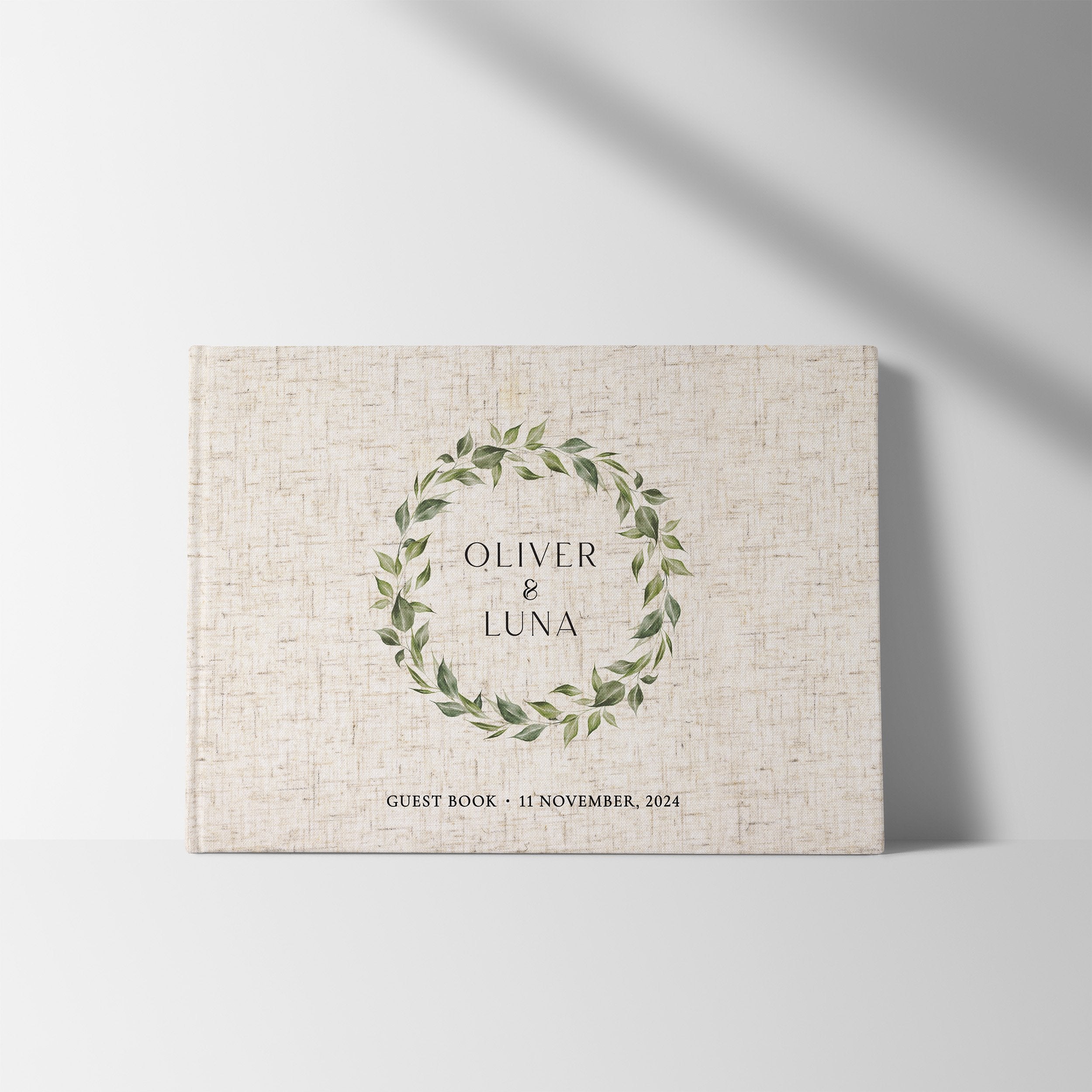 Foliage Border | Wedding Guest Book