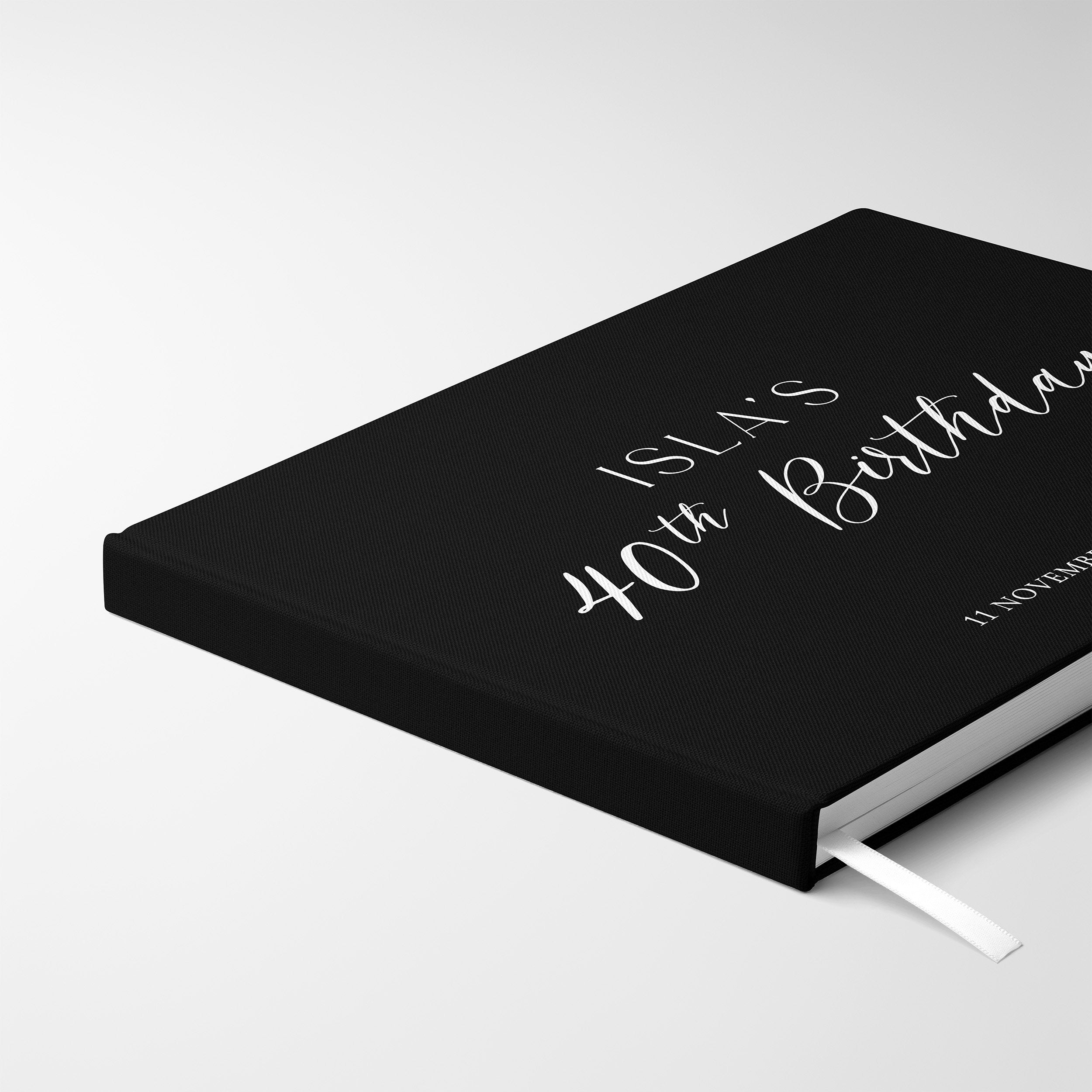 Modern Charm | Birthday Guest Book