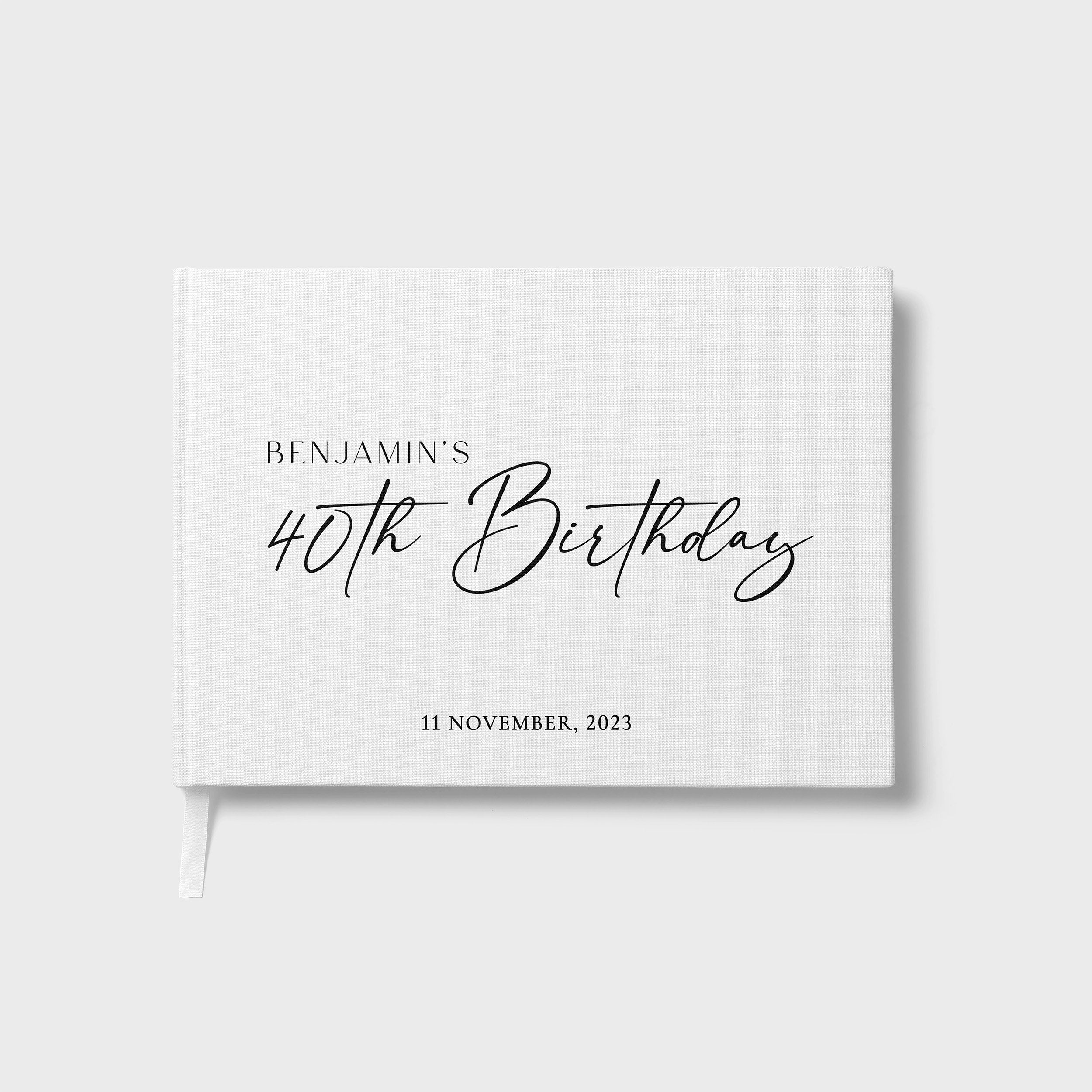 Signature Charm | Birthday Guest Book