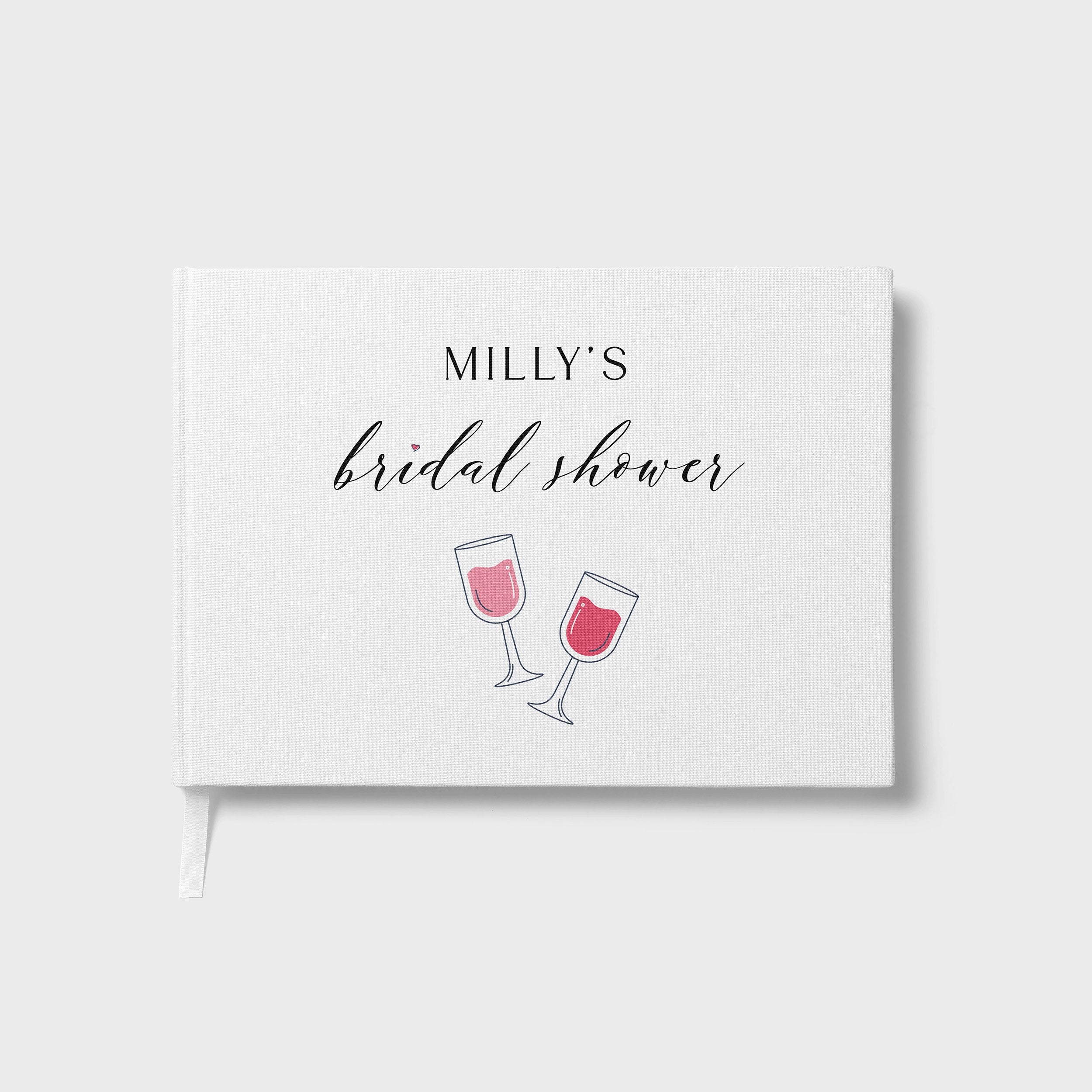 Bridal Sips | Bridal Shower Guest Book