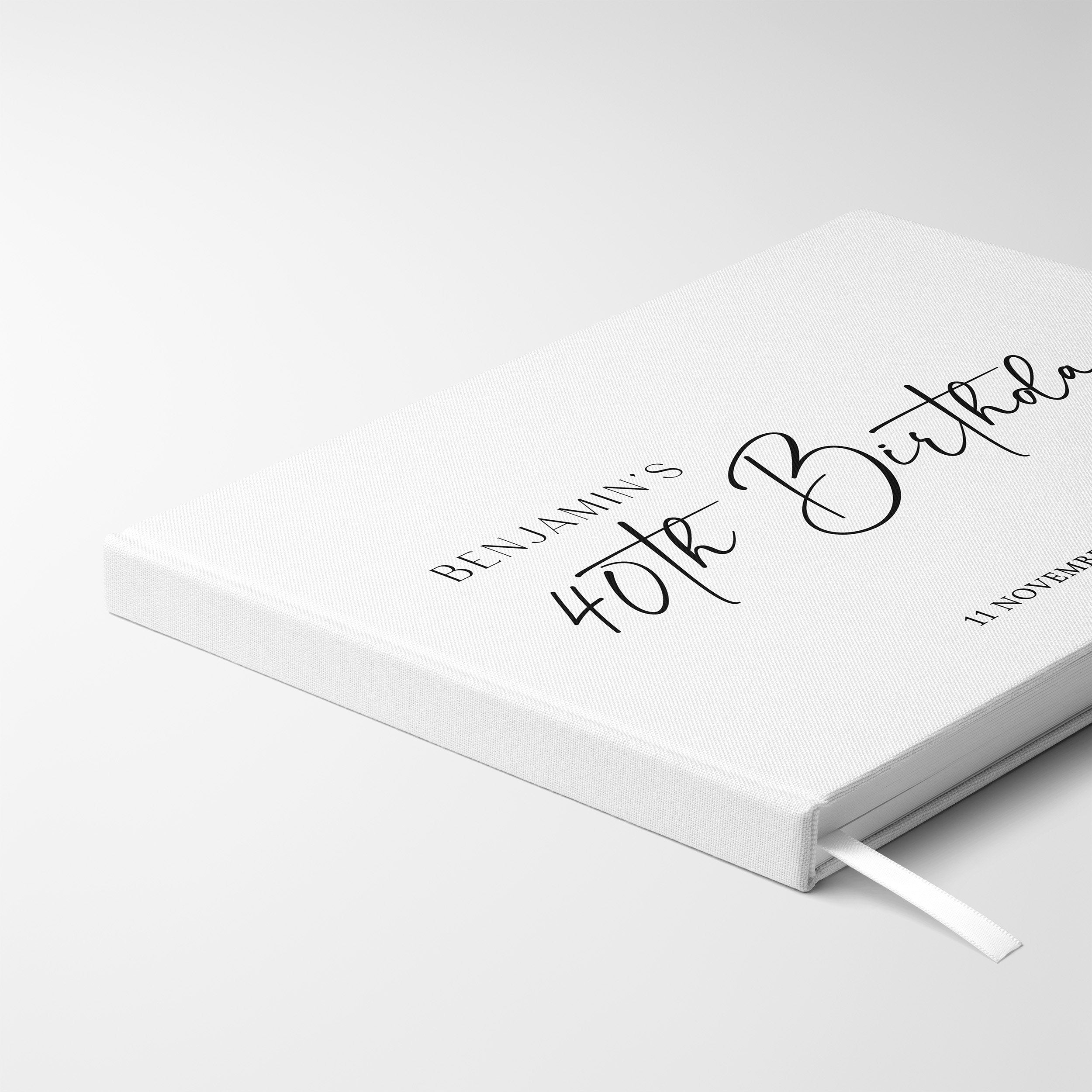 Signature Charm | Birthday Guest Book
