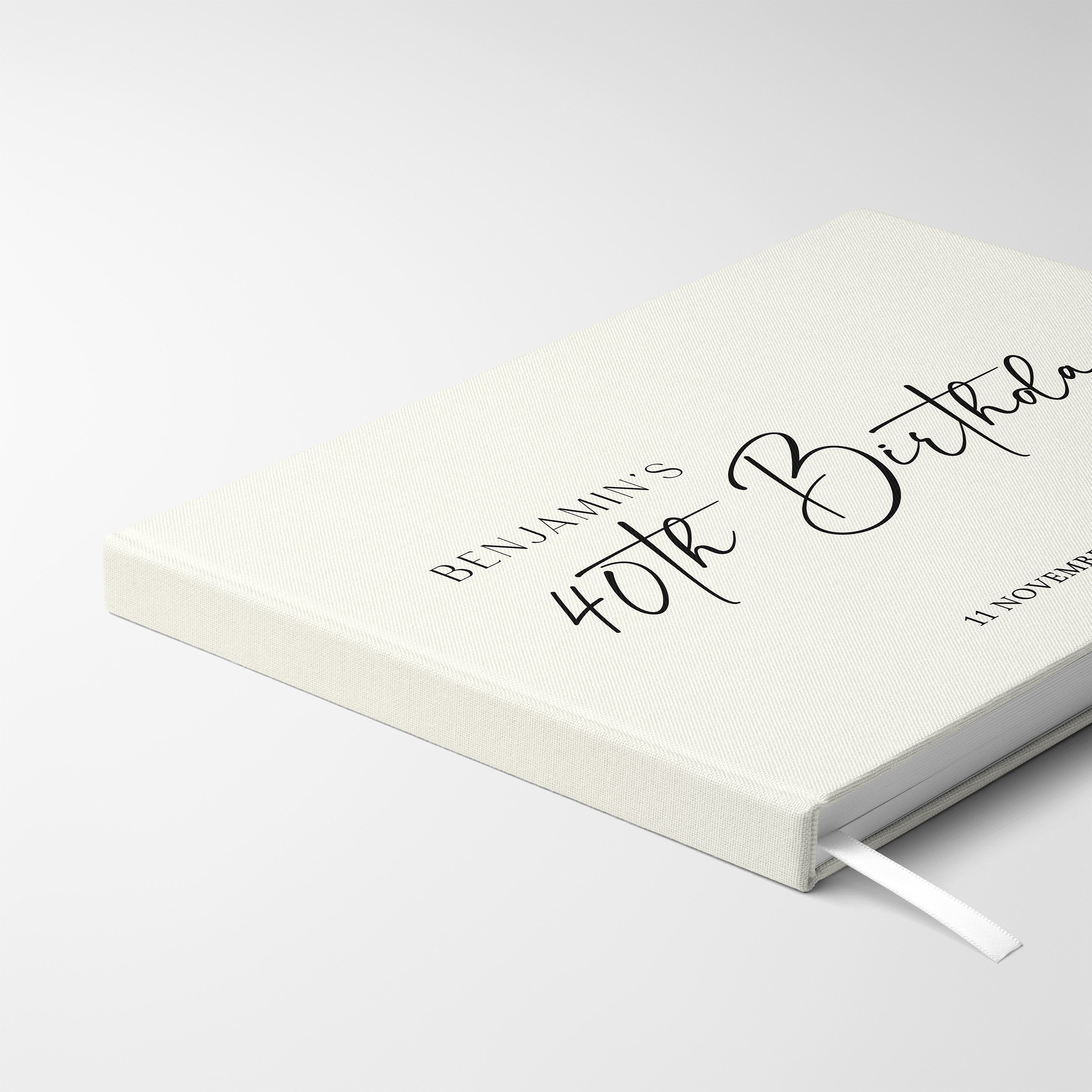 Signature Charm | Birthday Guest Book