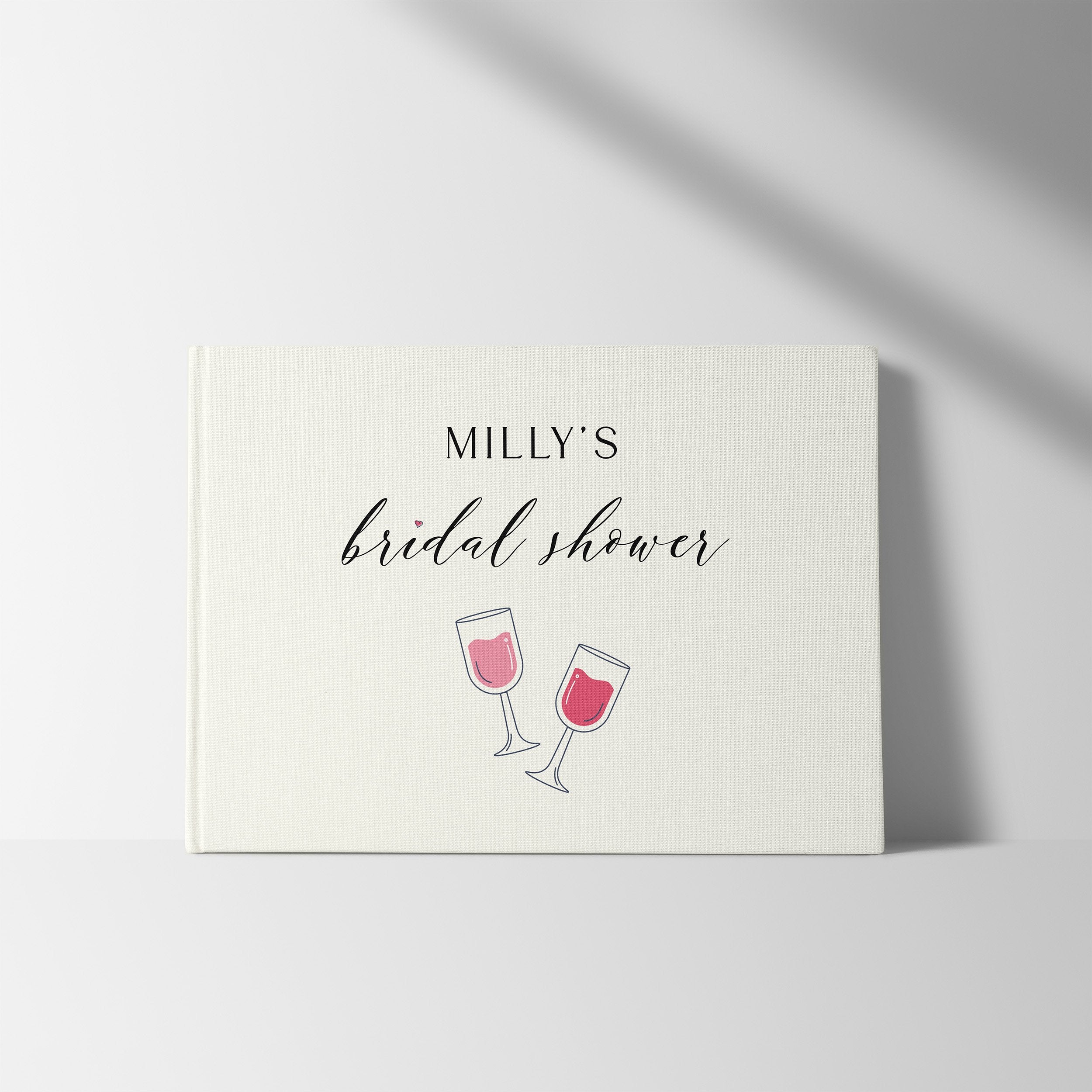 Bridal Sips | Bridal Shower Guest Book