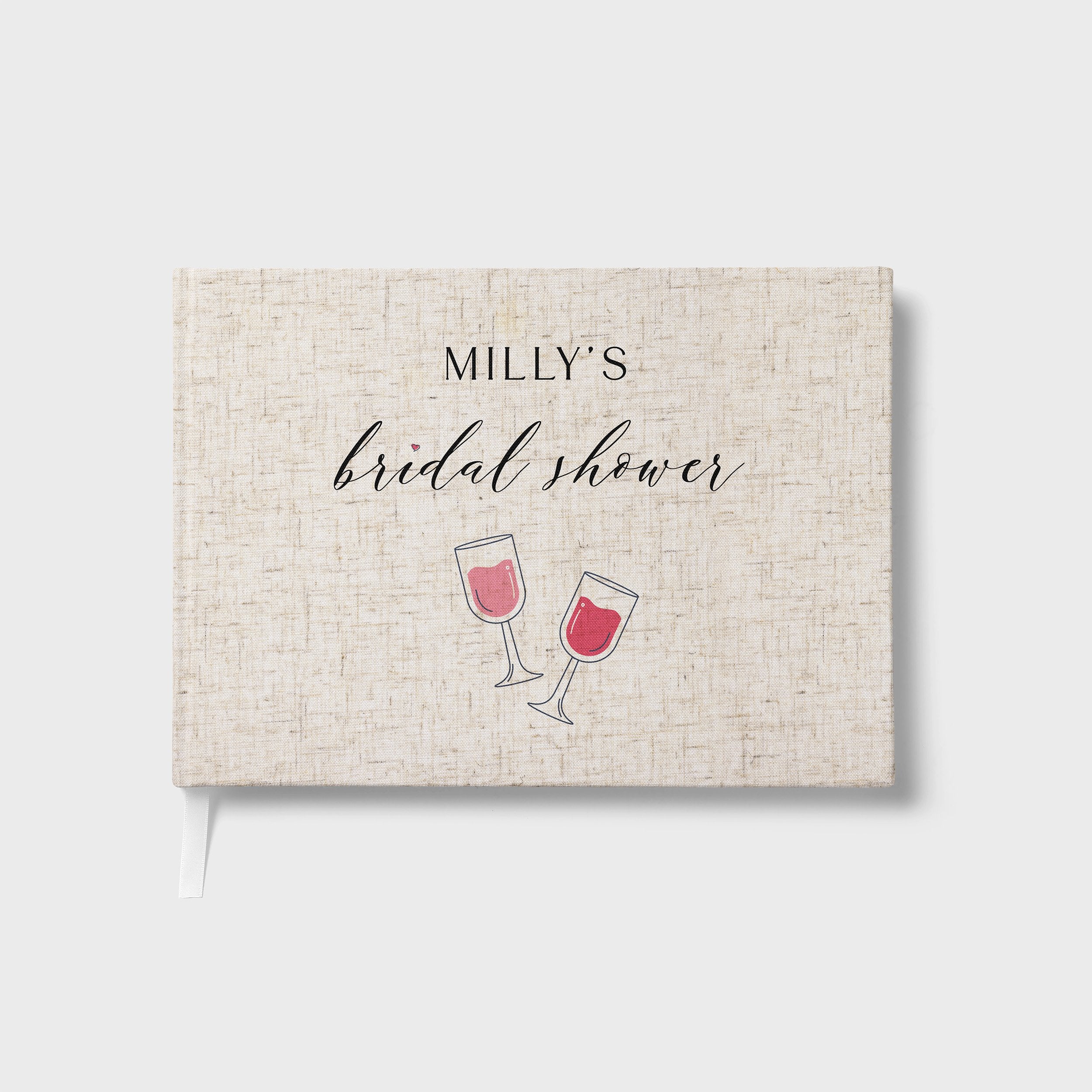 Bridal Sips | Bridal Shower Guest Book