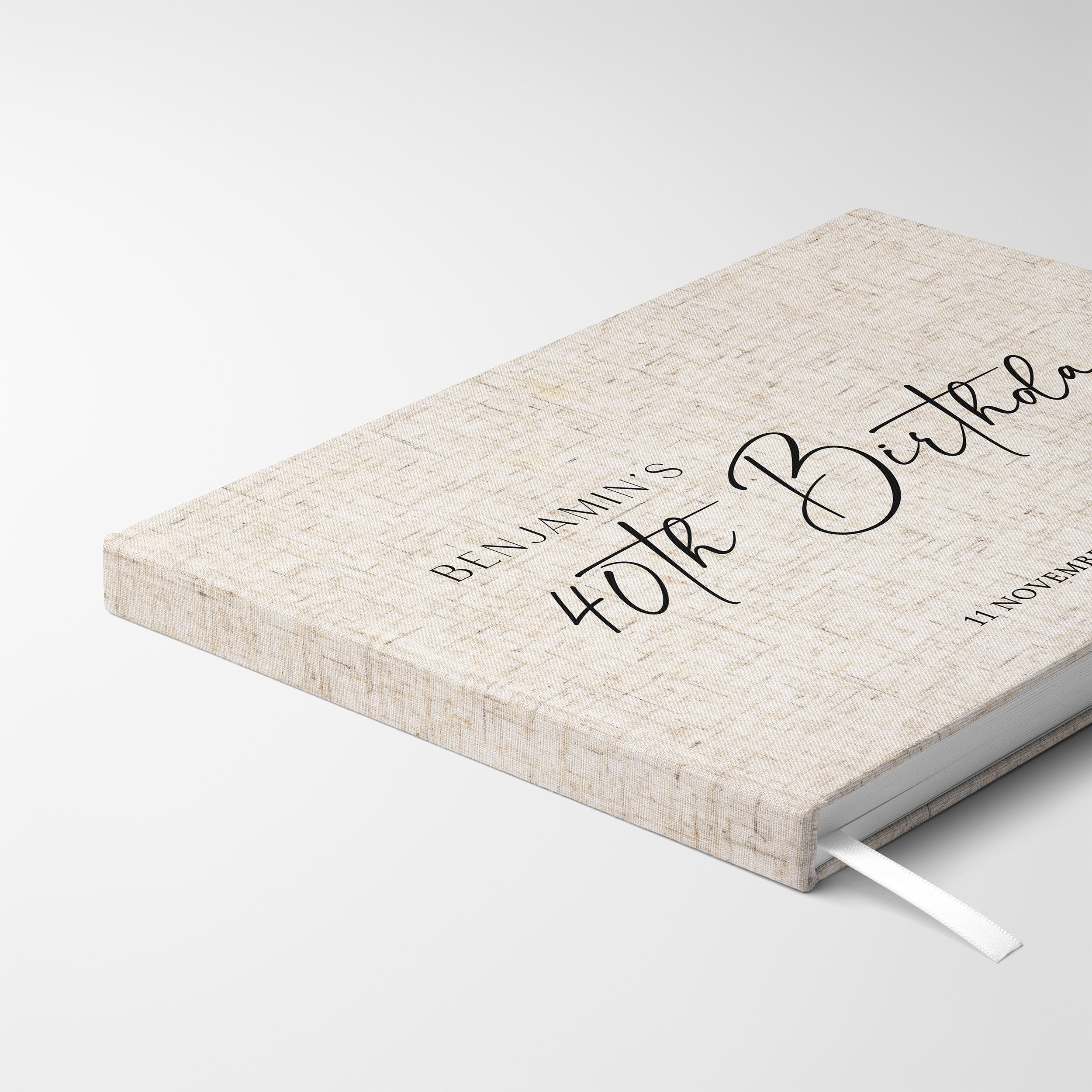 Signature Charm | Birthday Guest Book
