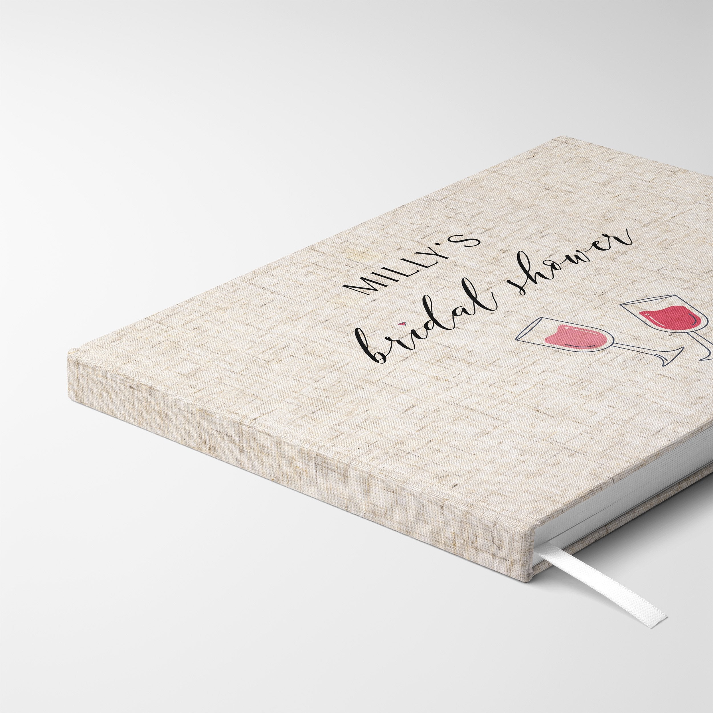 Bridal Sips | Bridal Shower Guest Book