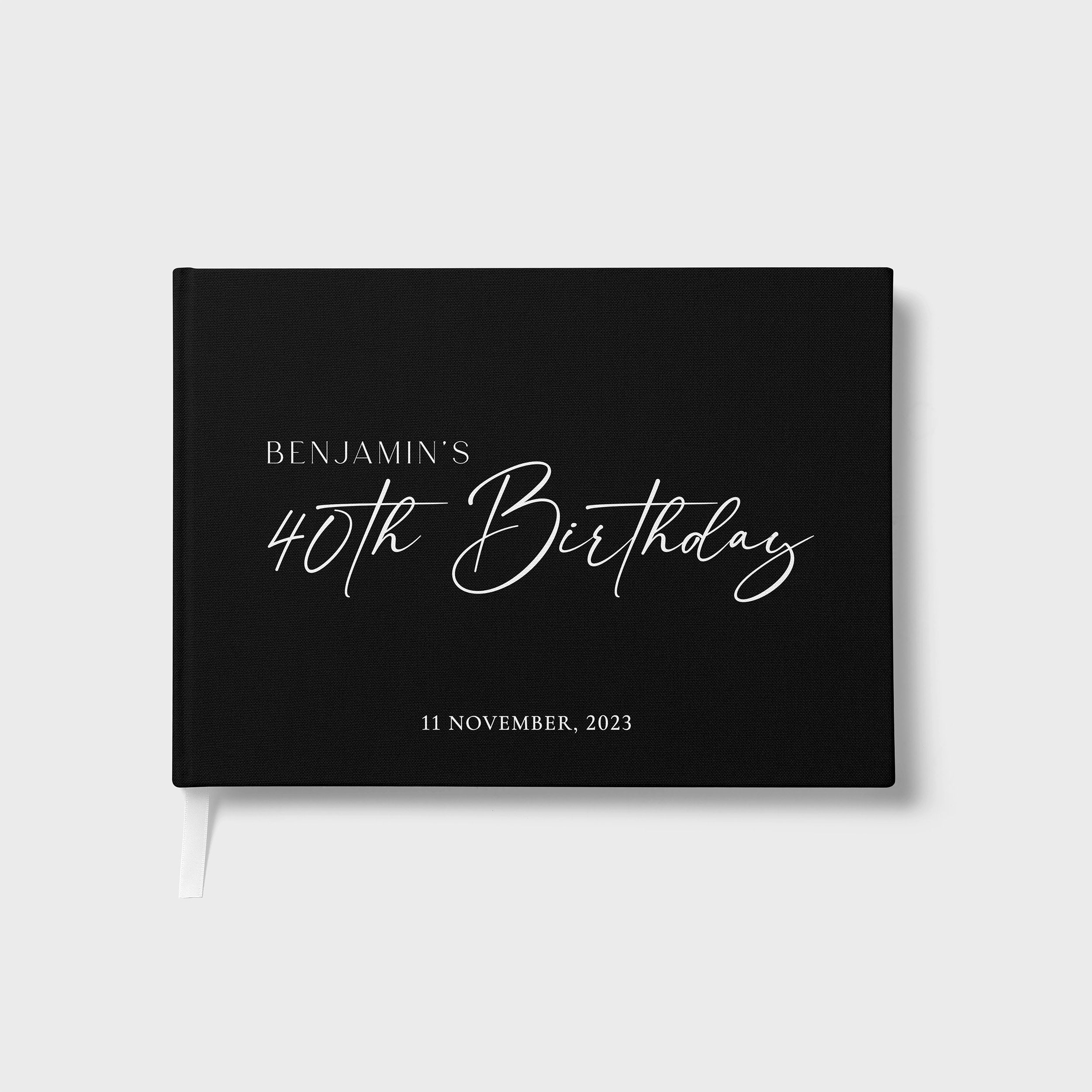 Signature Charm | Birthday Guest Book