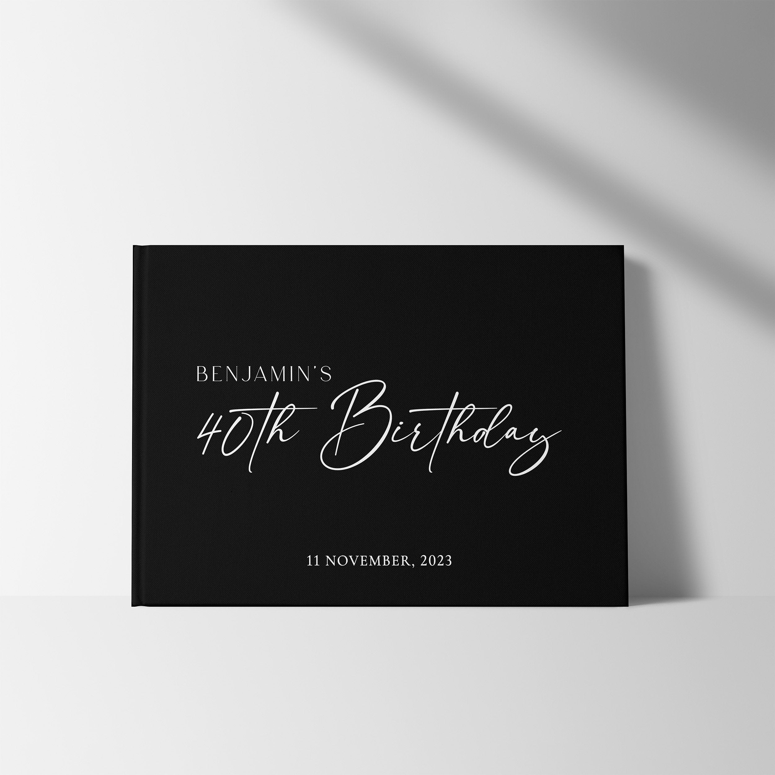 Signature Charm | Birthday Guest Book