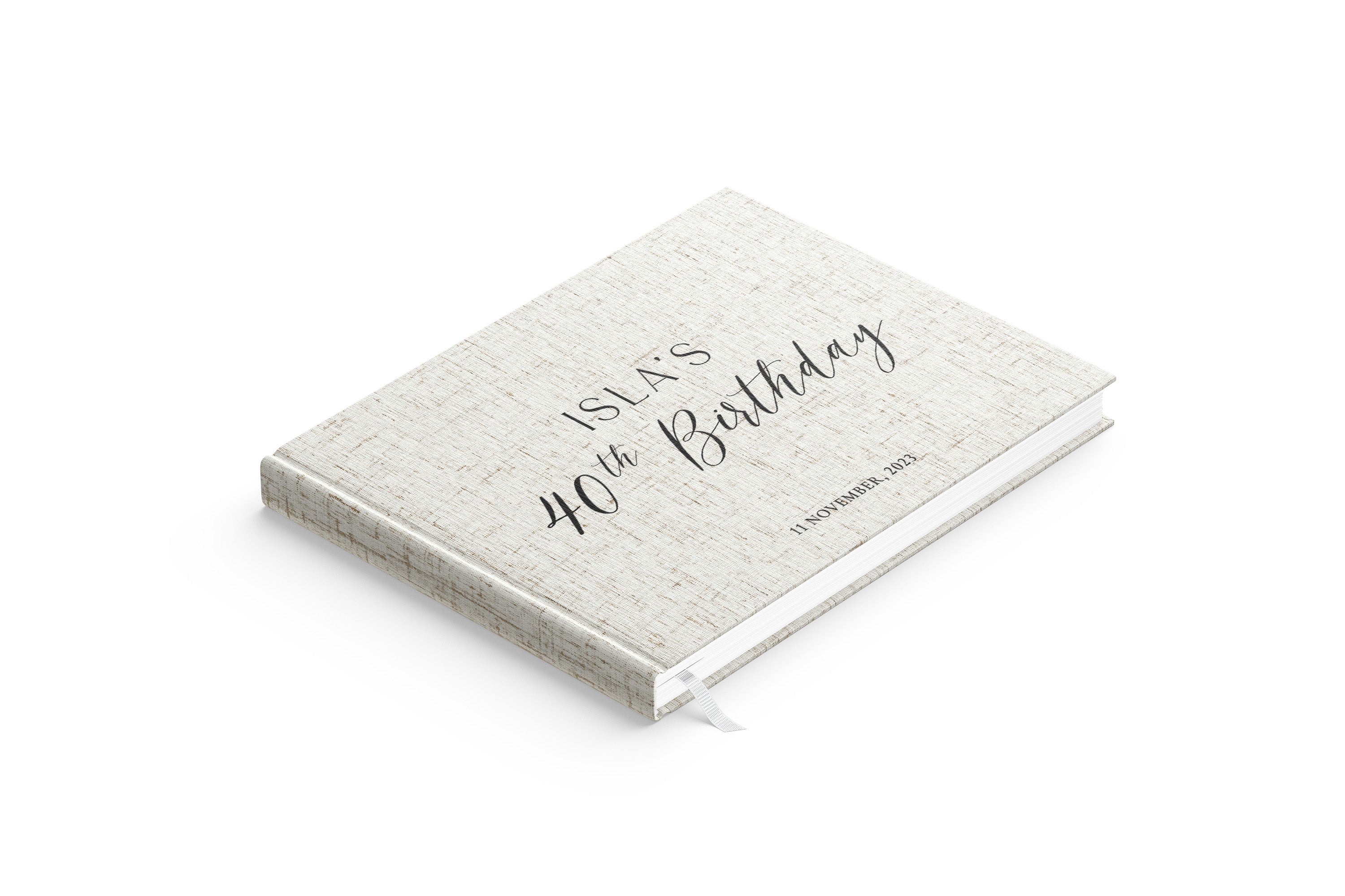 Modern Charm | Birthday Guest Book