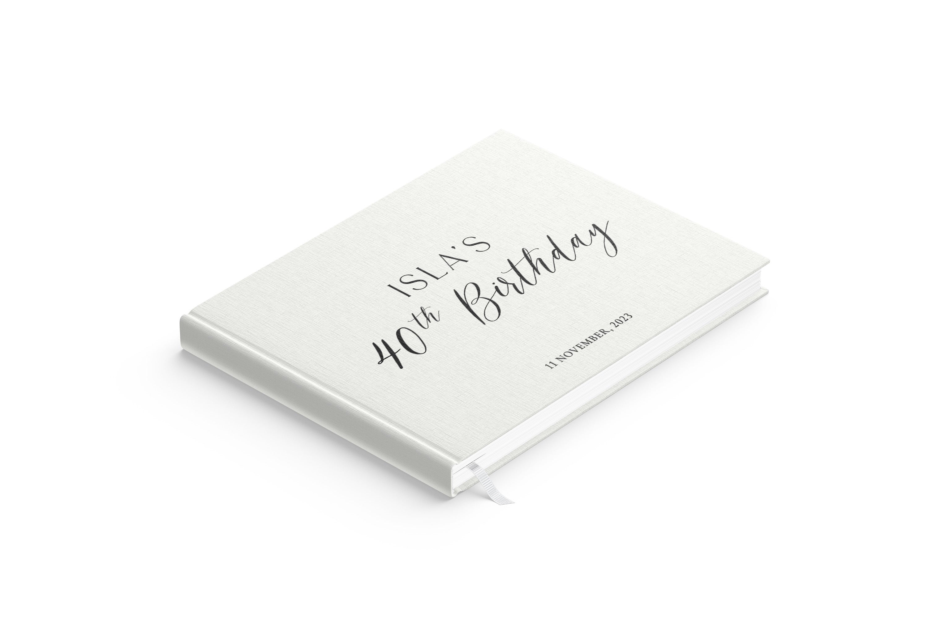 Modern Charm | Birthday Guest Book