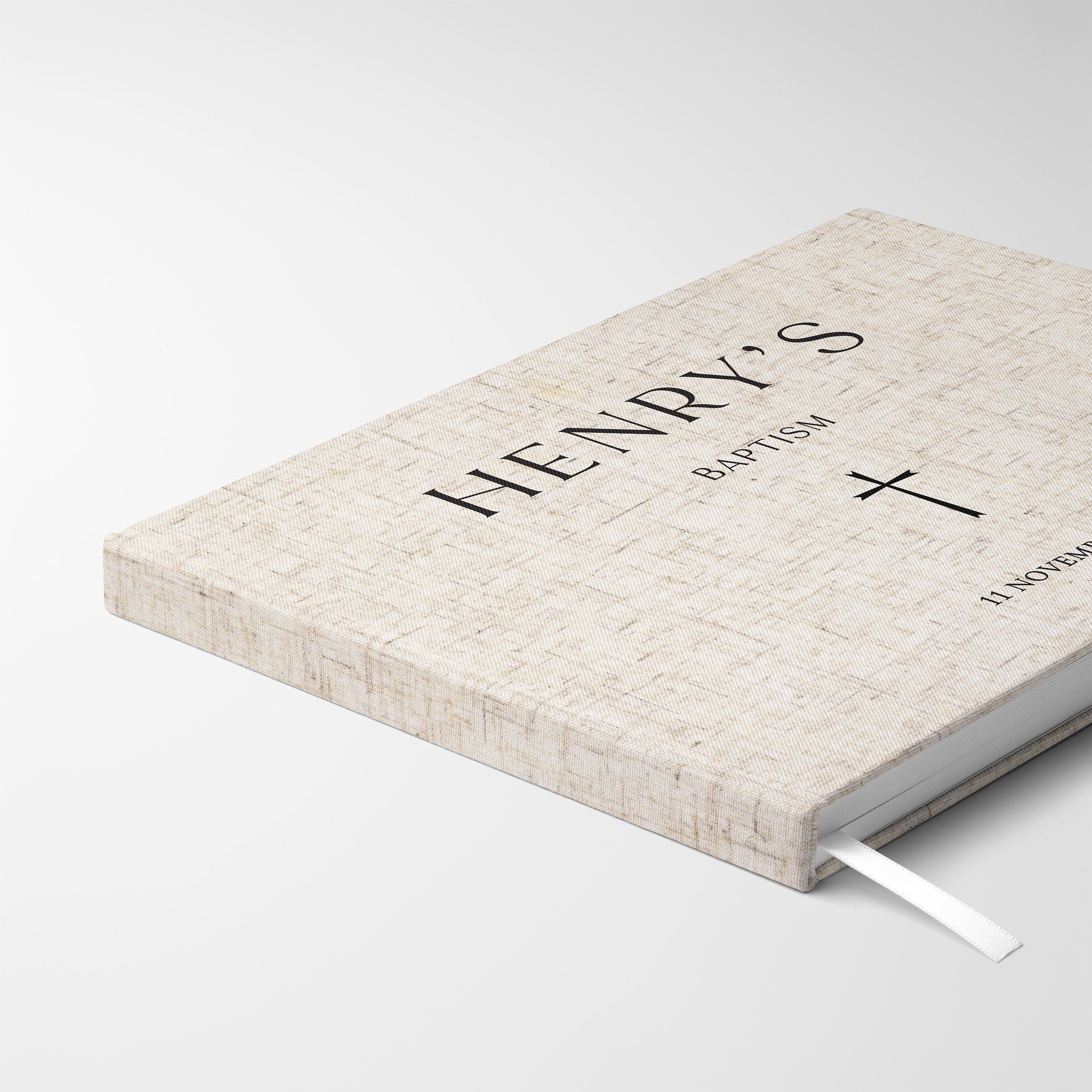 Simplicity | Baptism Guest Book