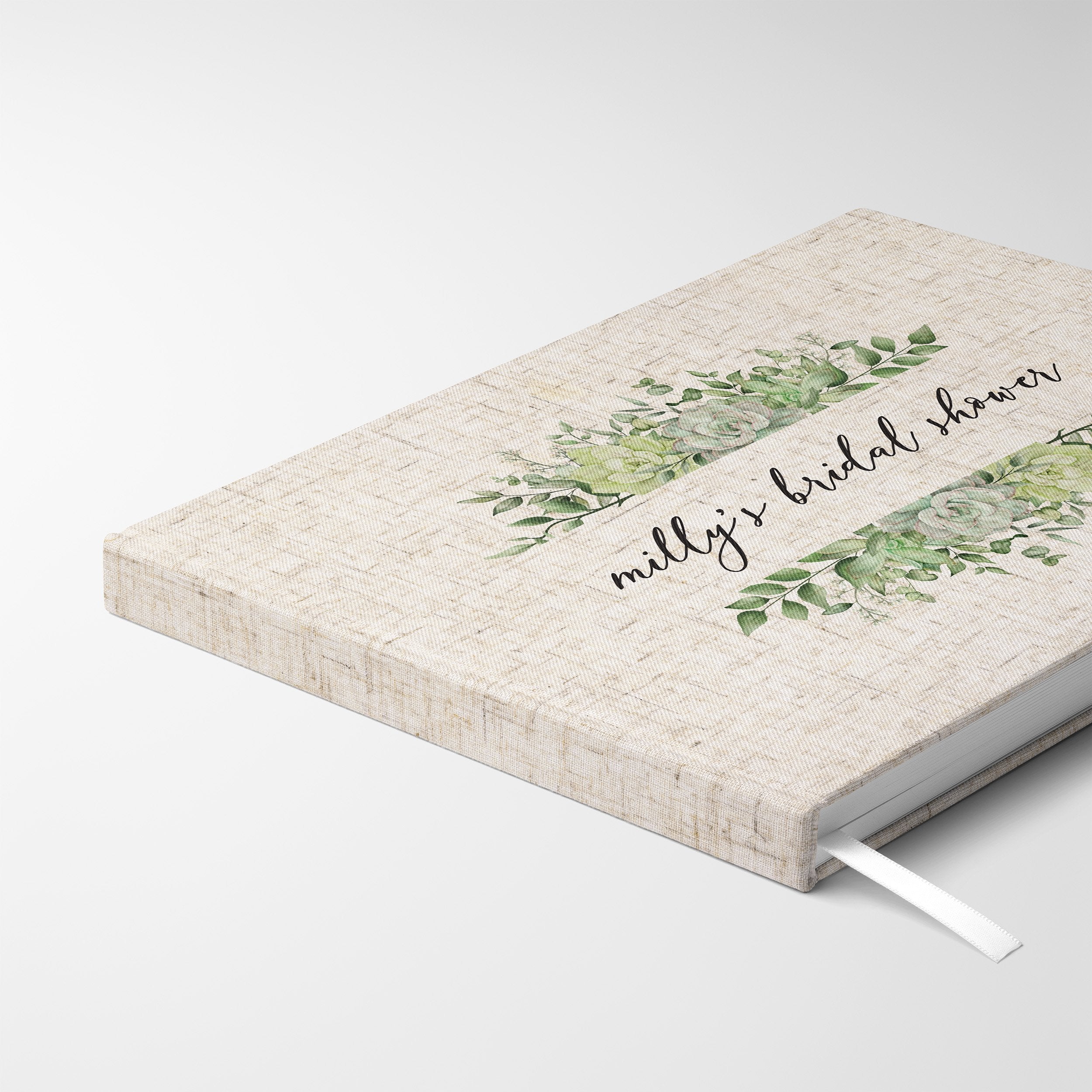 Succulents | Bridal Shower Guest Book