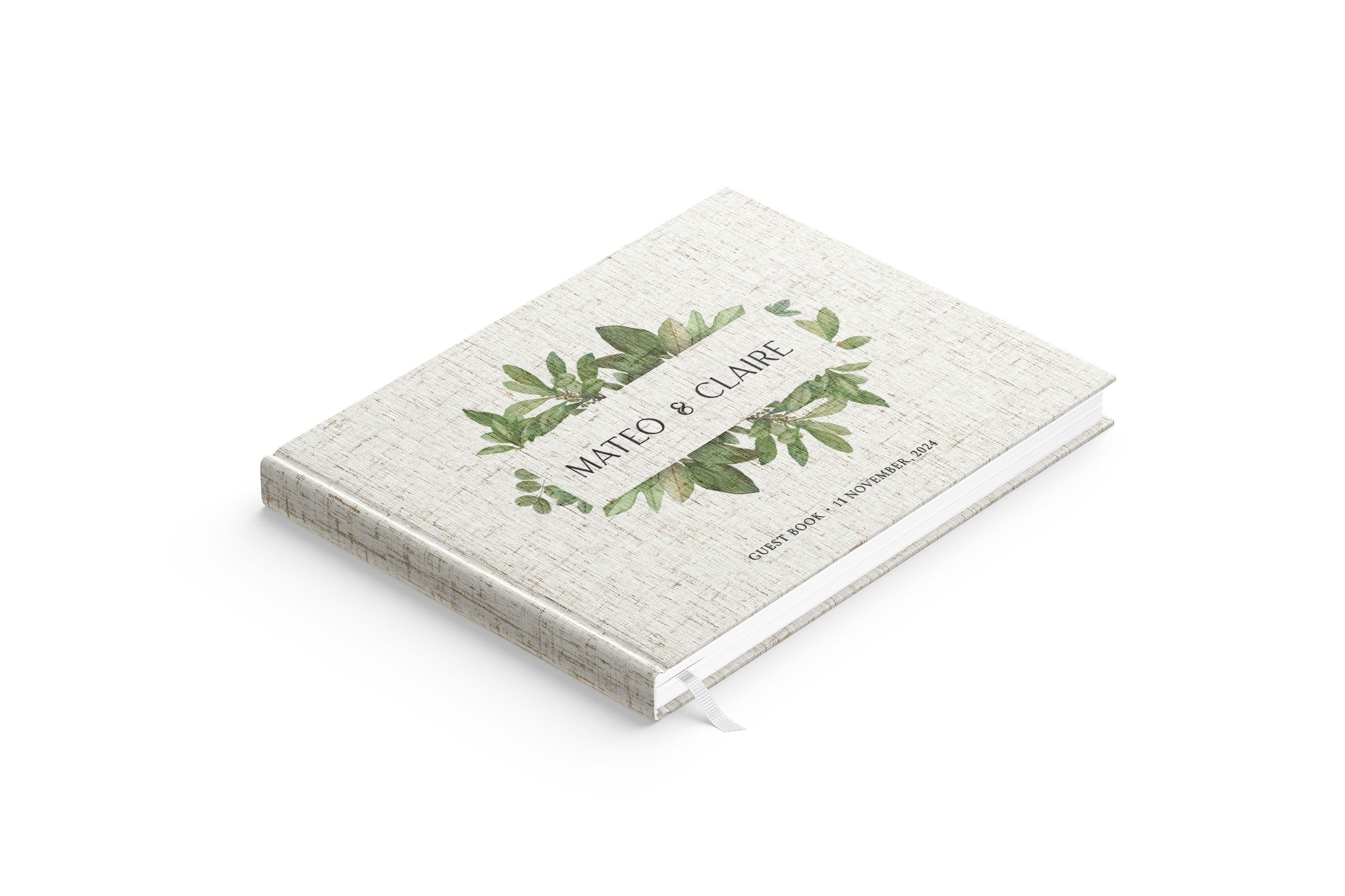 Foliage Frame | Wedding Guest Book