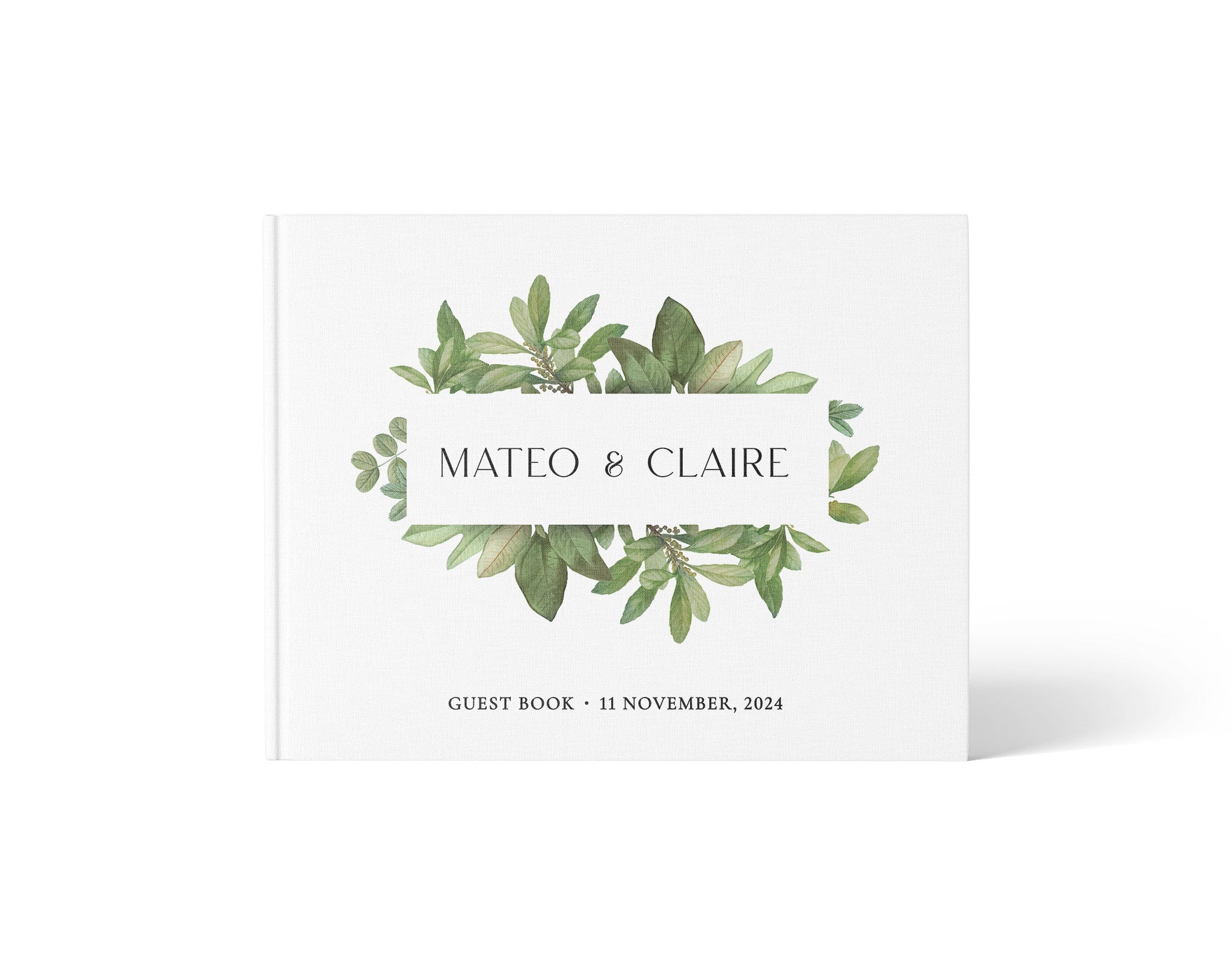 Foliage Frame | Wedding Guest Book