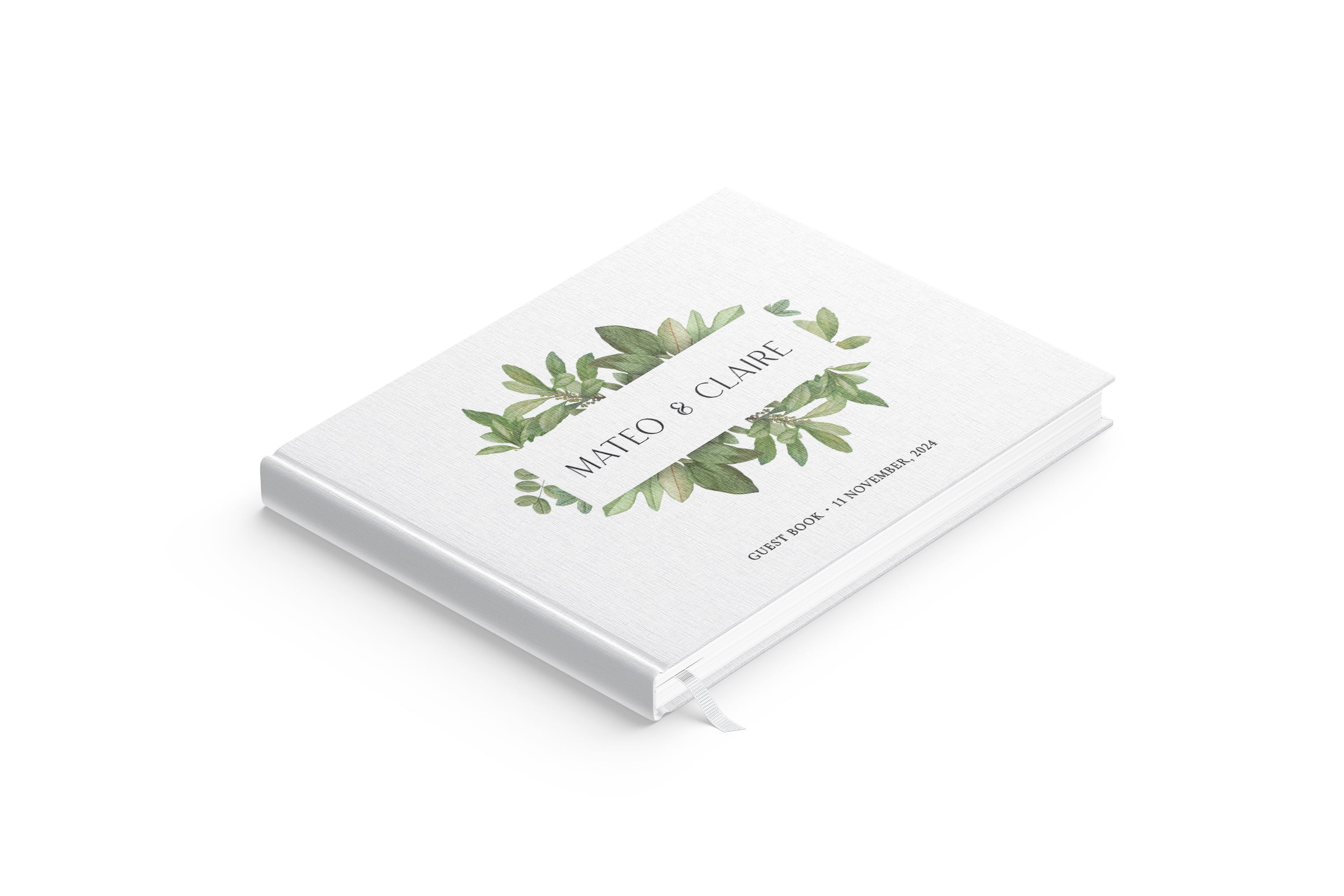 Foliage Frame | Wedding Guest Book