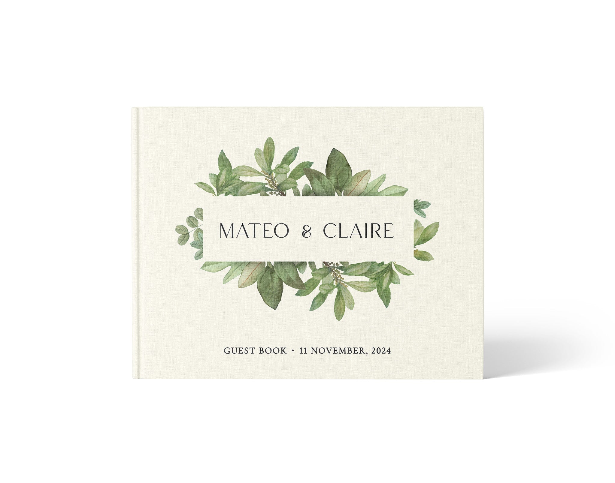 Foliage Frame | Wedding Guest Book