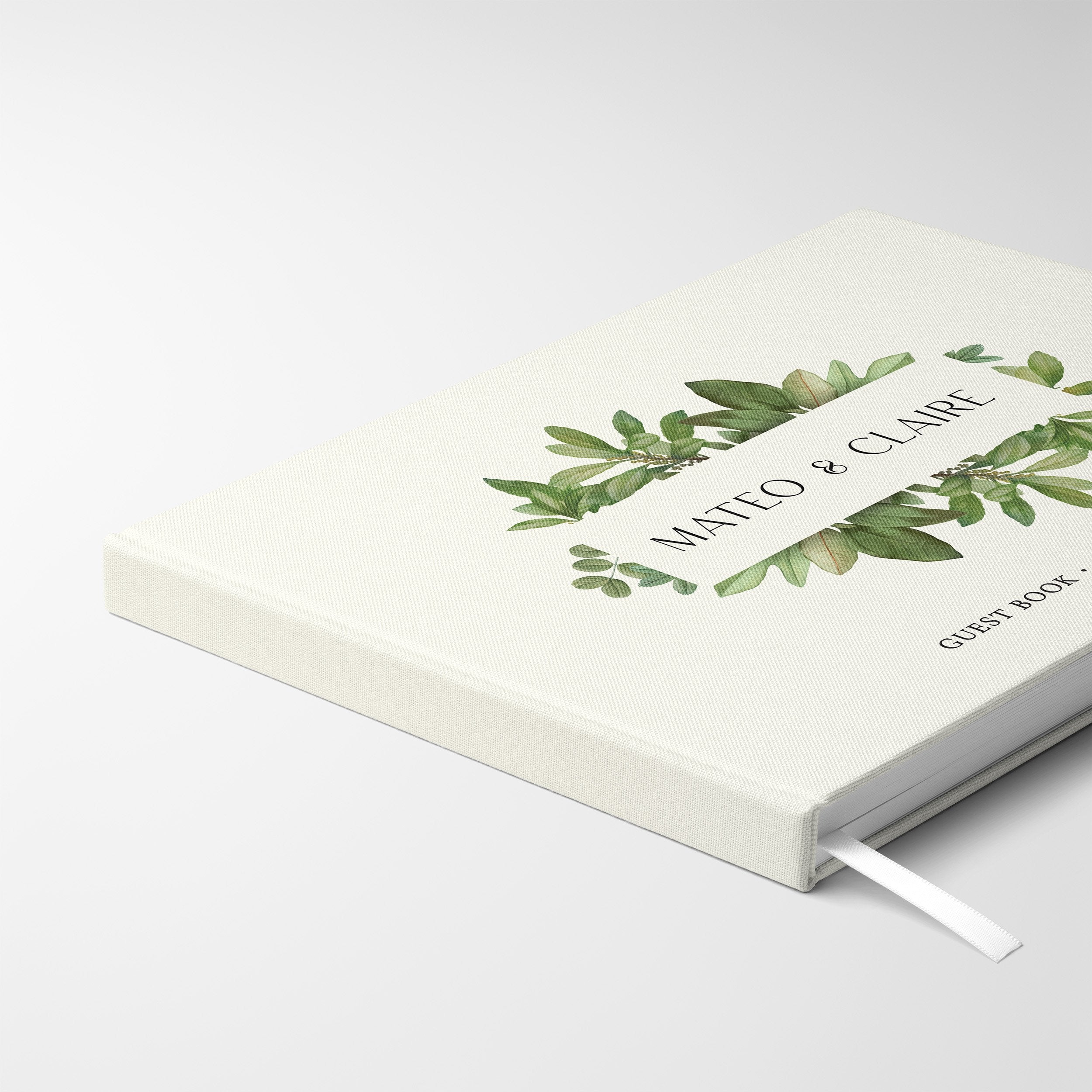 Foliage Frame | Wedding Guest Book