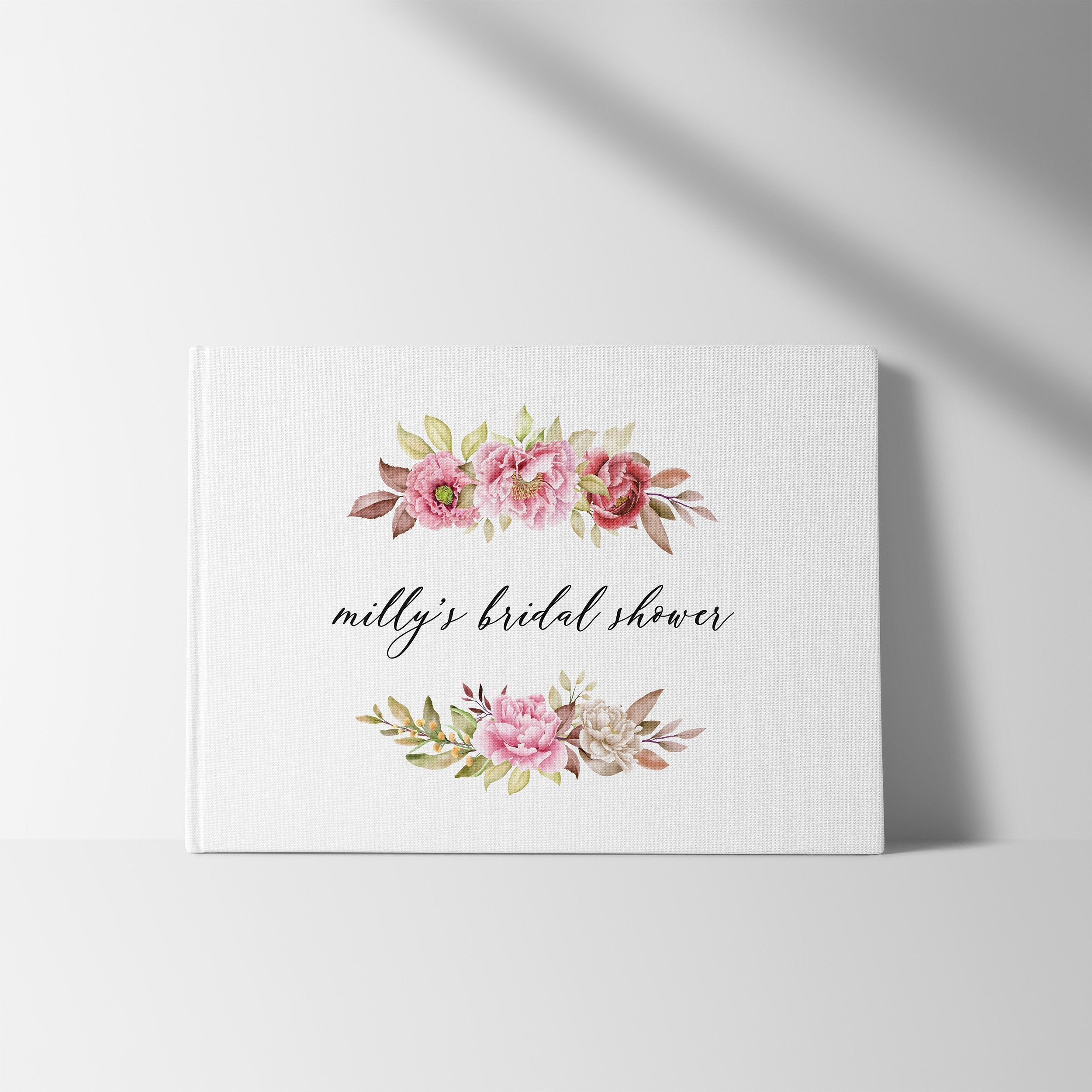 Spring Florals | Bridal Shower Guest Book