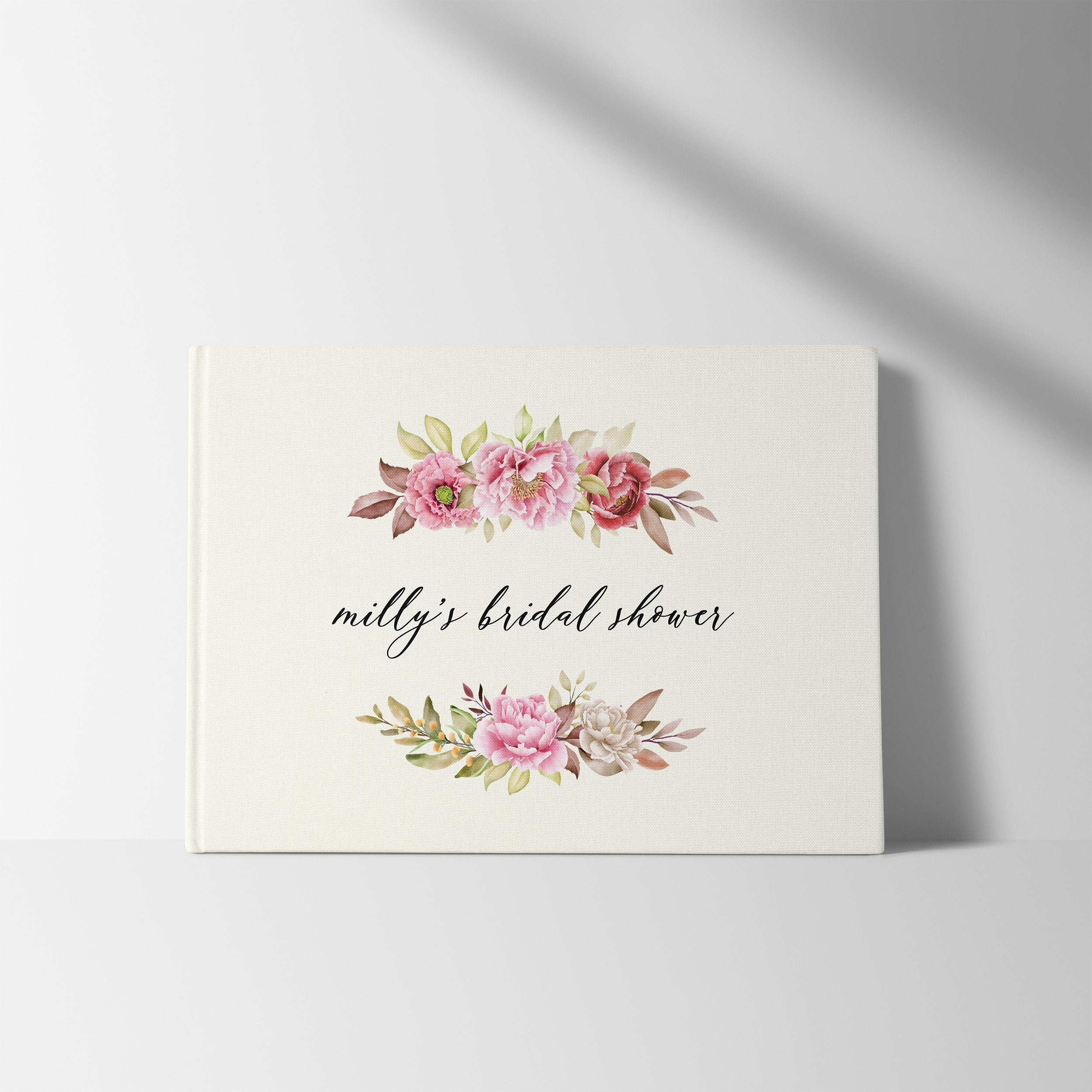 Spring Florals | Bridal Shower Guest Book