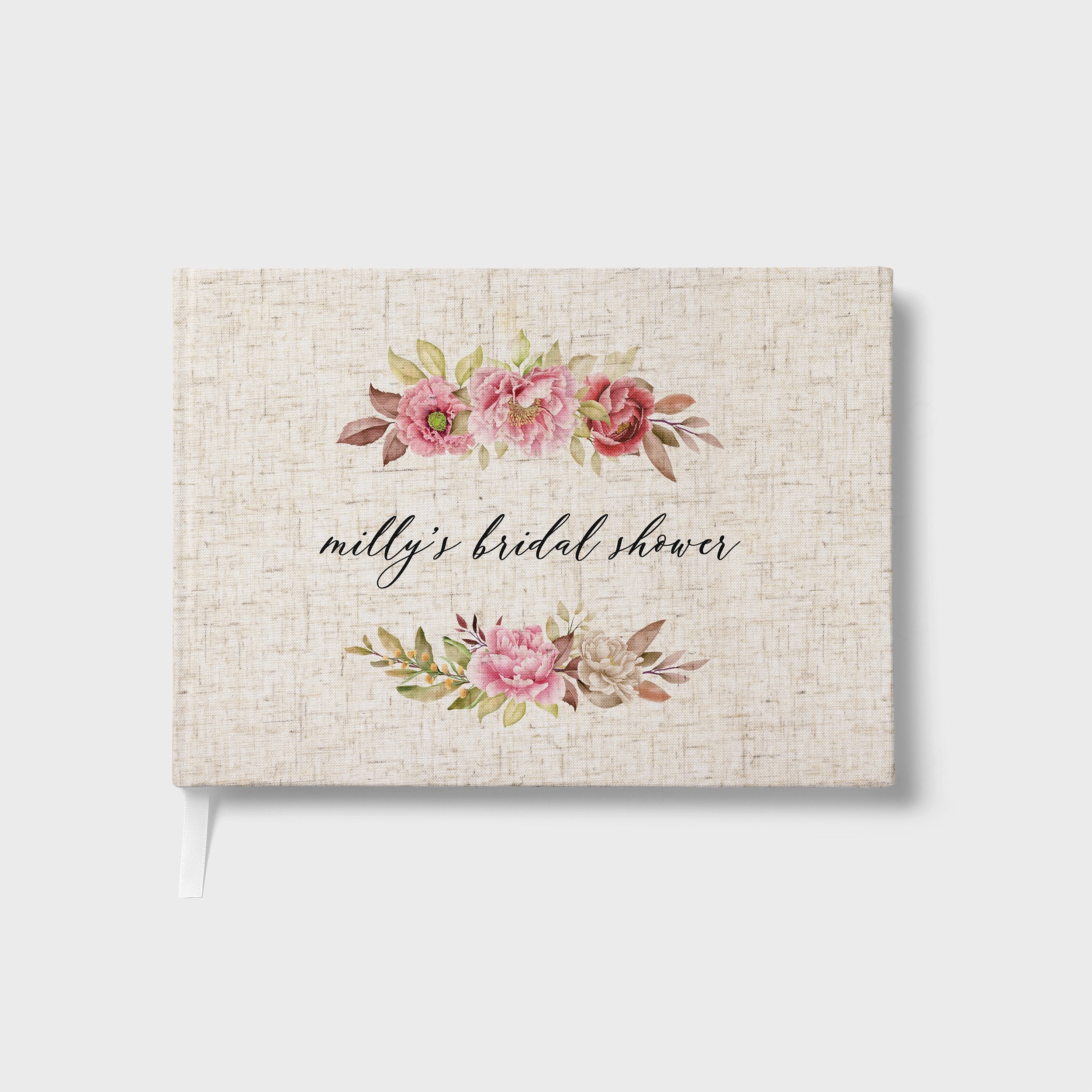 Spring Florals | Bridal Shower Guest Book